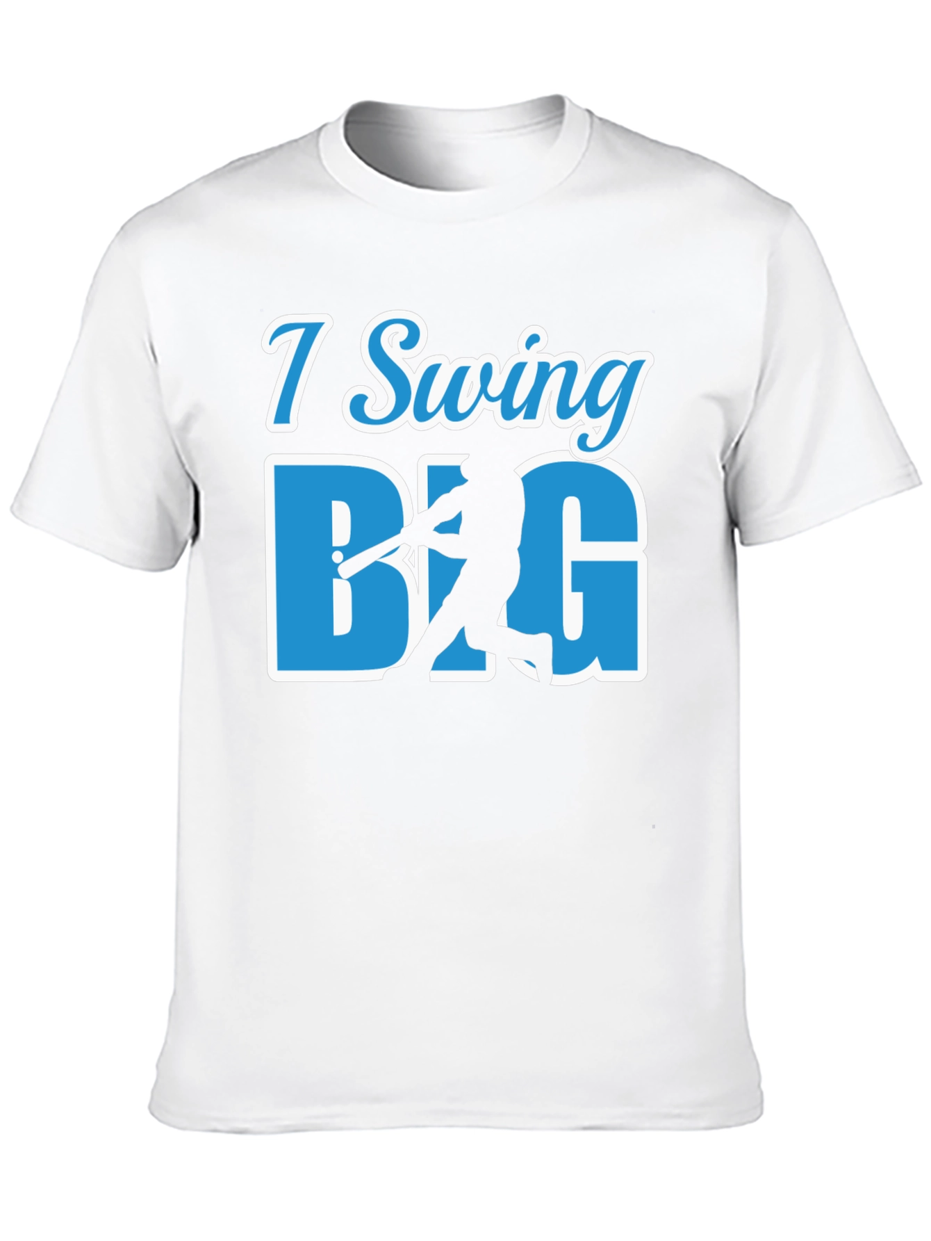 I Swing BIG Baseball T-Shirt