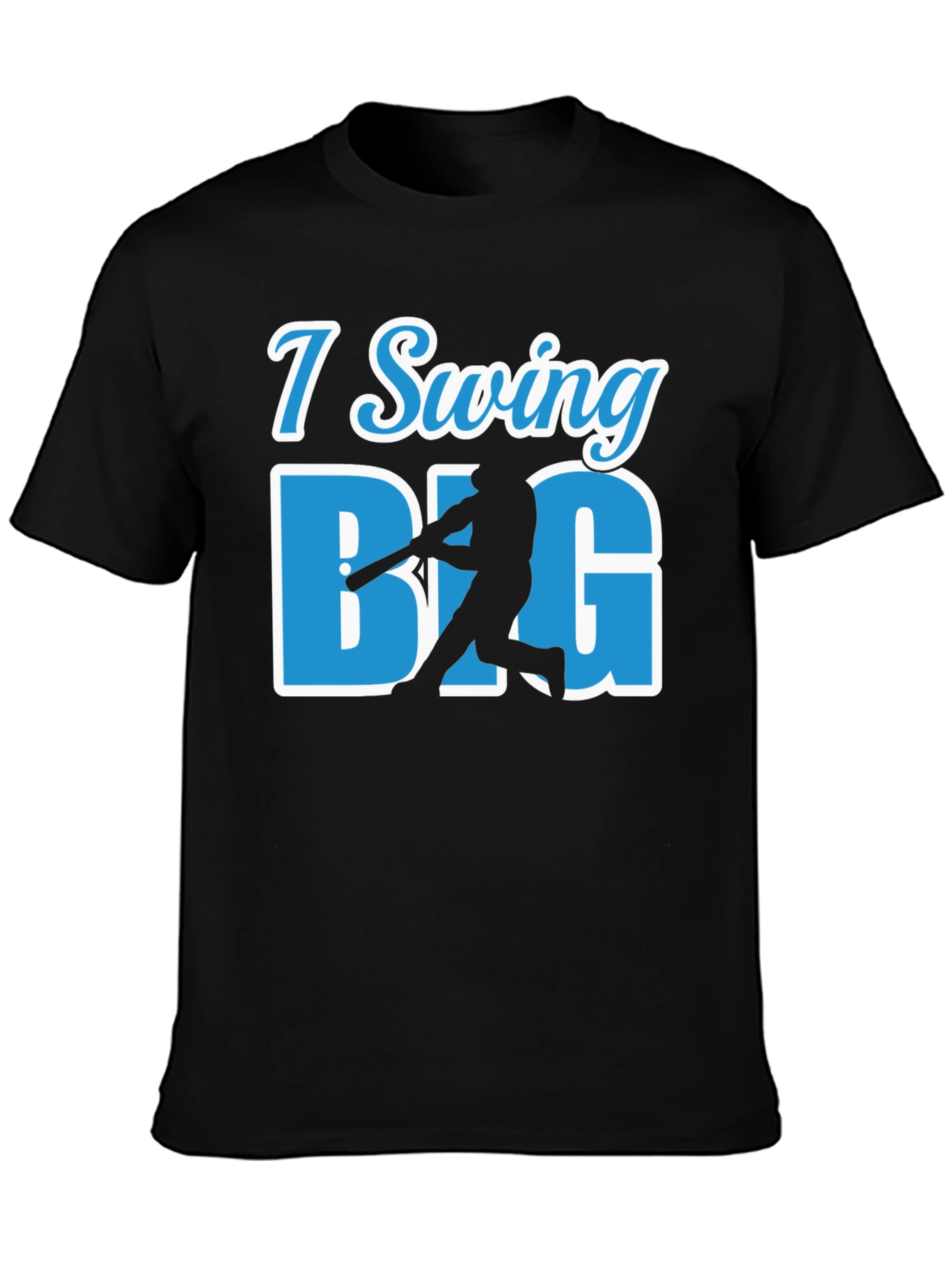 I Swing BIG Baseball T-Shirt