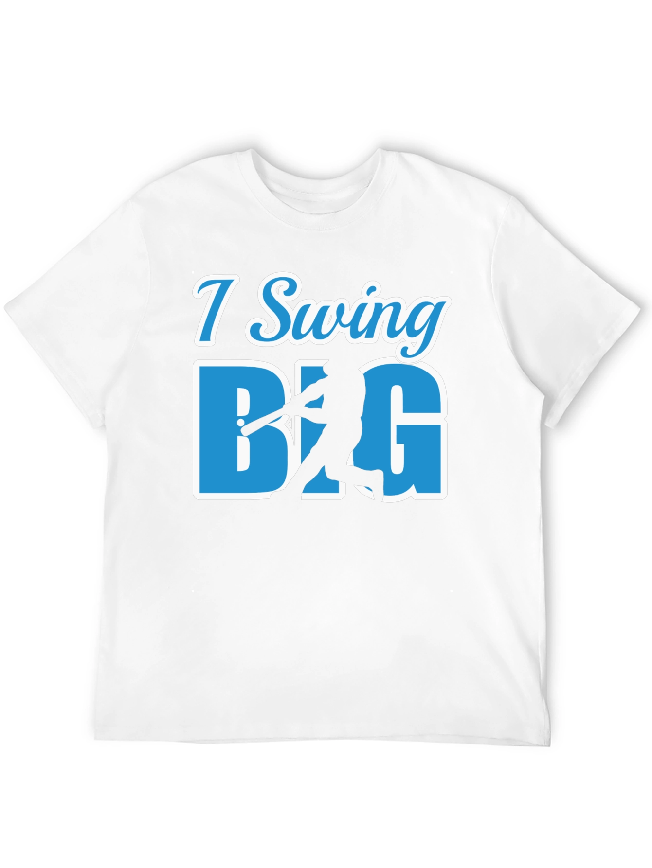 I Swing BIG Baseball T-Shirt