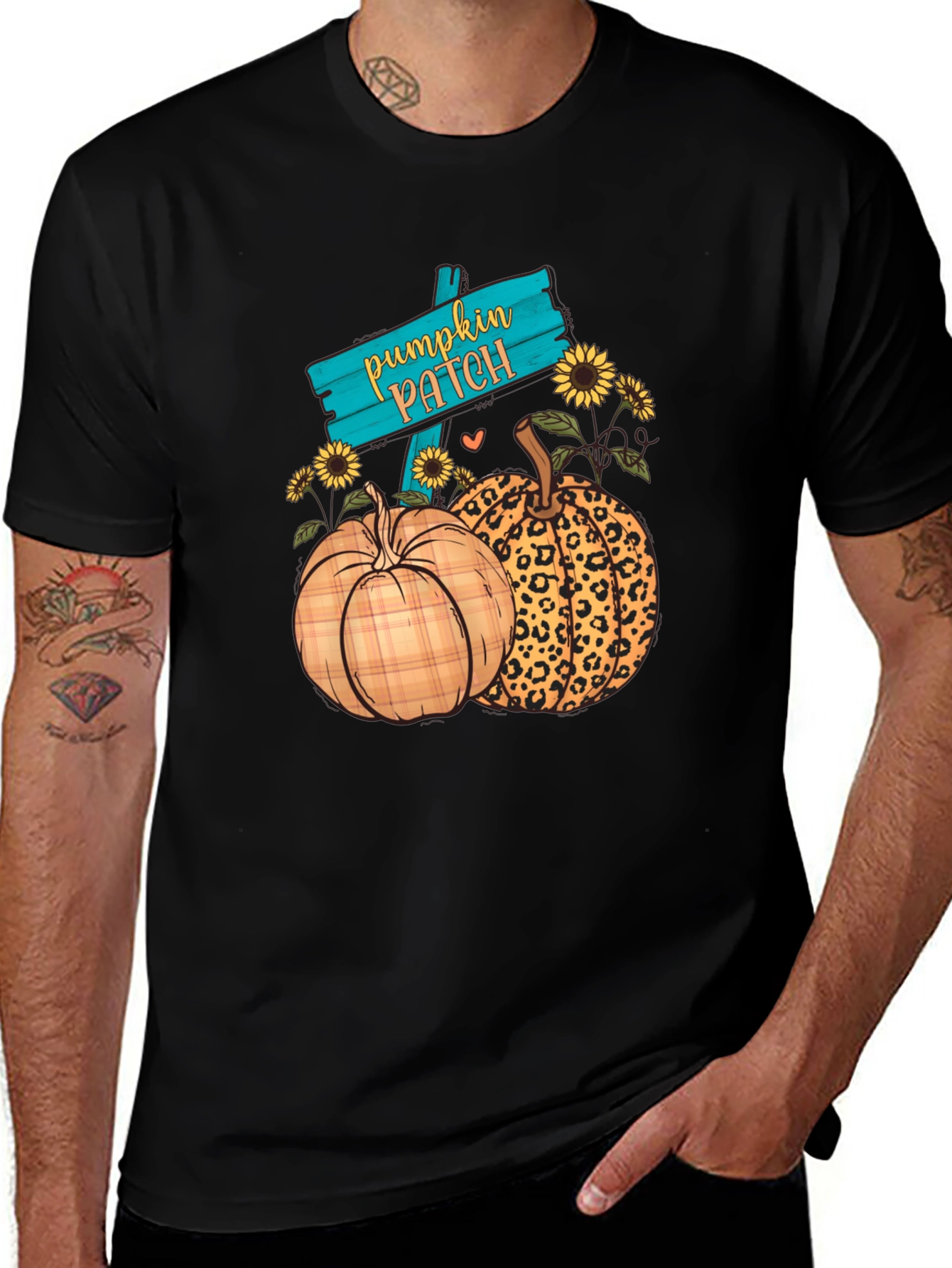 Pumpkin Patch Graphic Tee - Fall Vibes