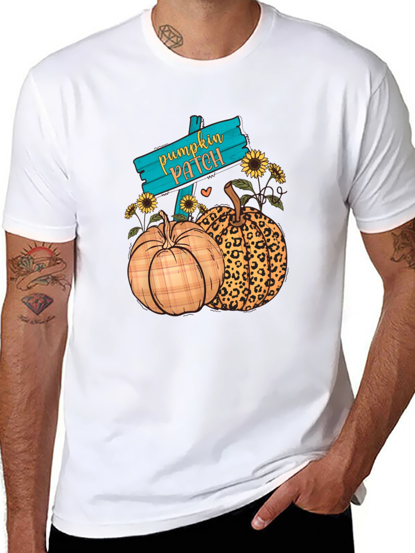 Pumpkin Patch Graphic Tee - Fall Vibes
