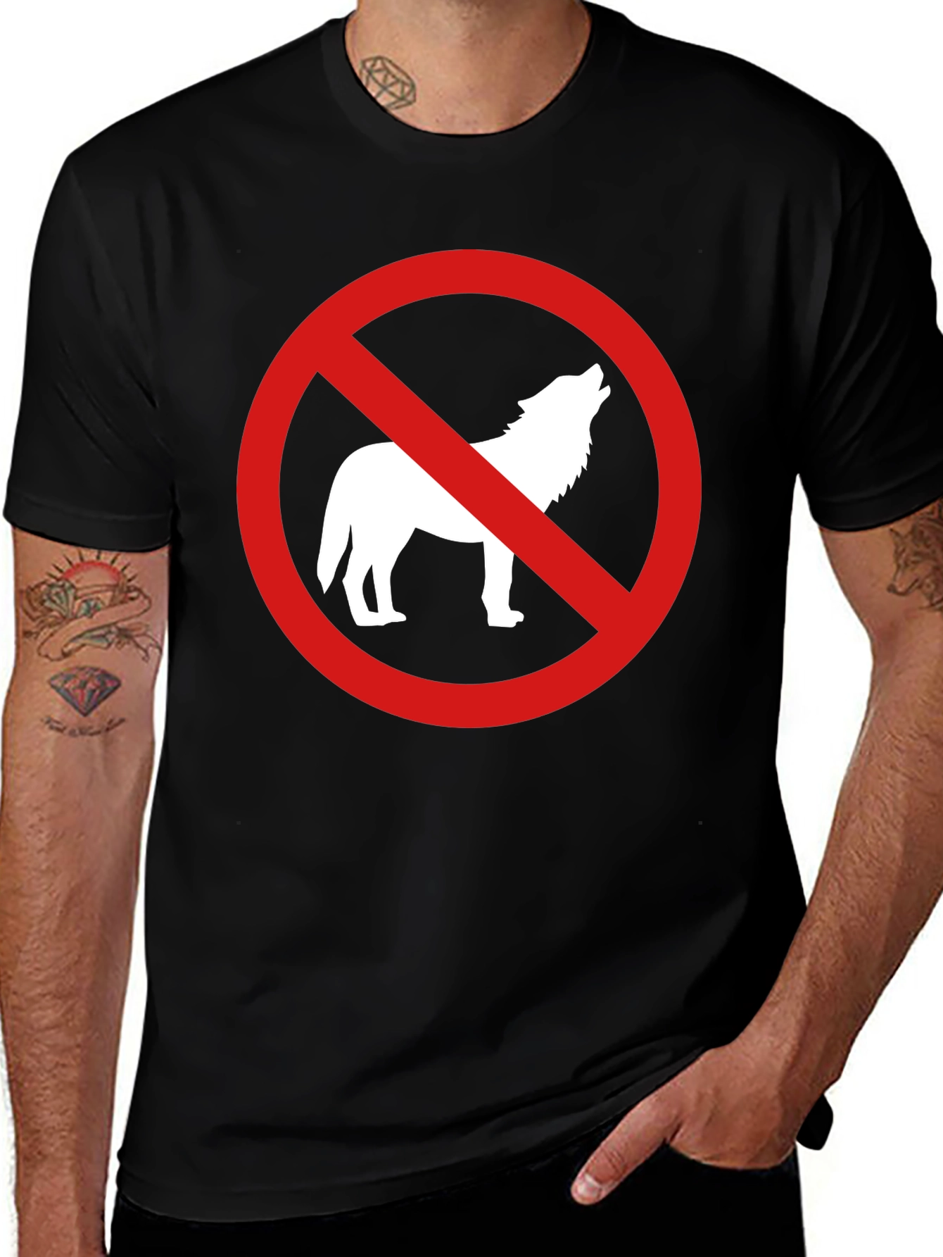 No Wolves T-Shirt: Bold Statement Tee