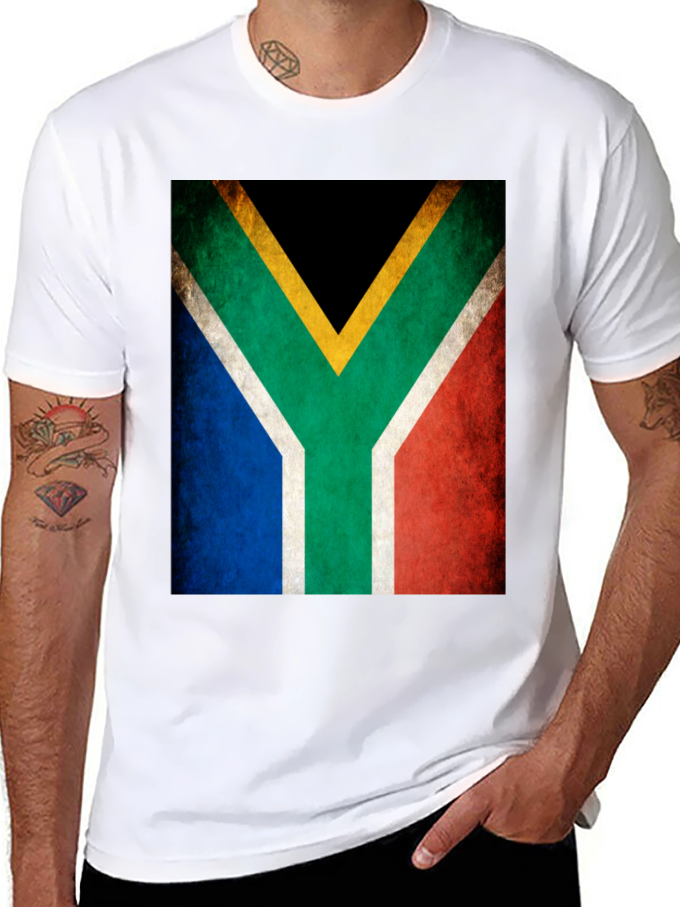 South Africa Flag Graphic T-Shirt