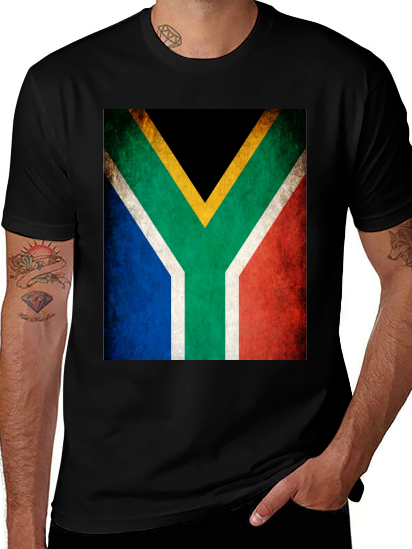 South Africa Flag Graphic T-Shirt