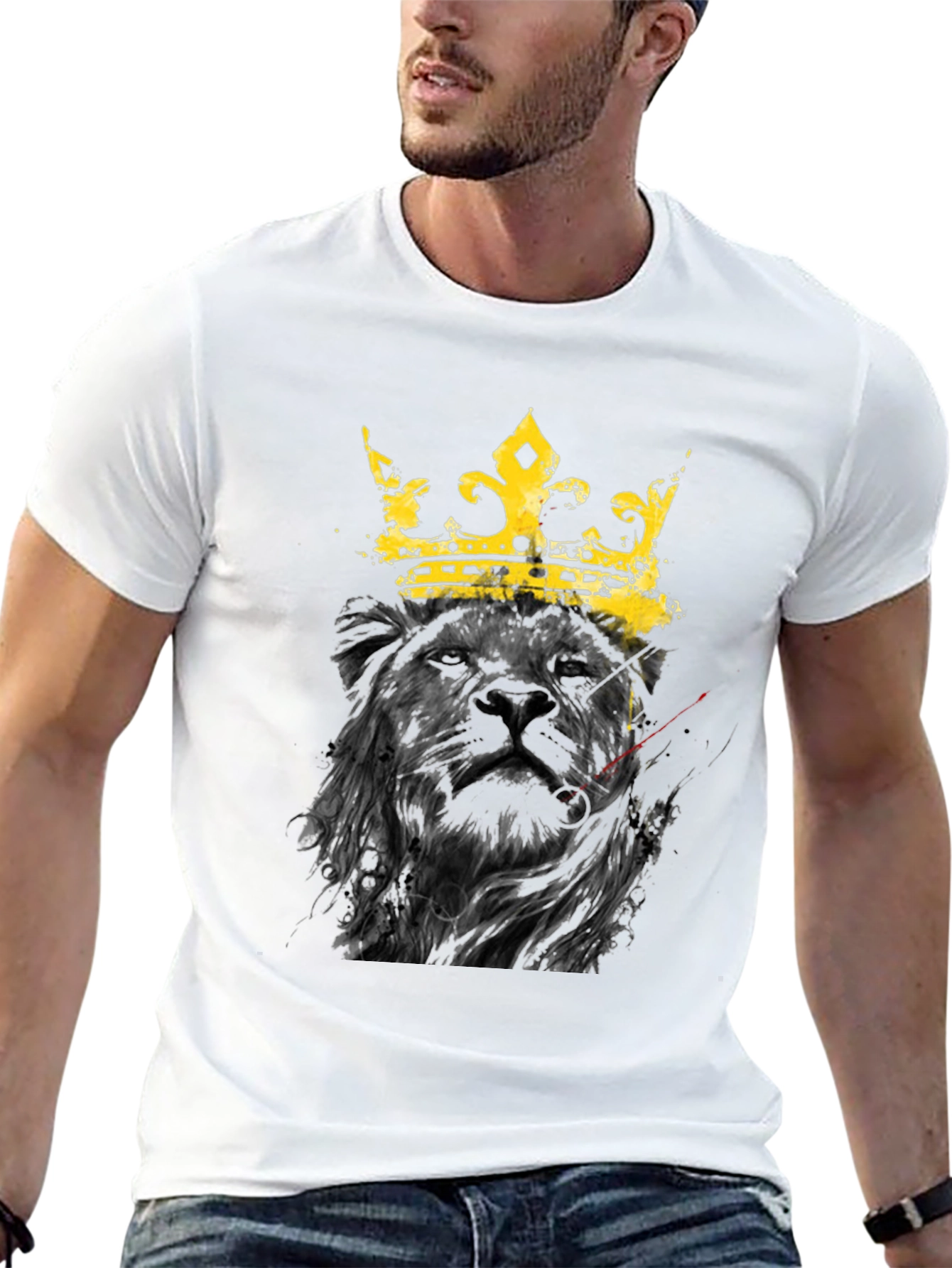 Lion King Graphic Tee - Black T-Shirt