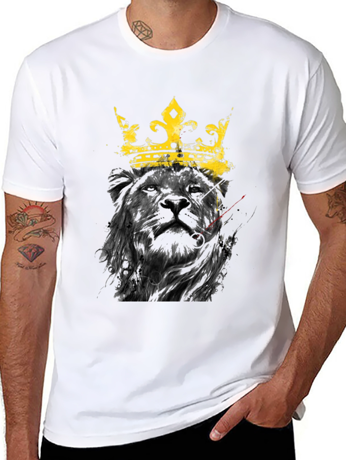 Lion King Graphic Tee - Black T-Shirt