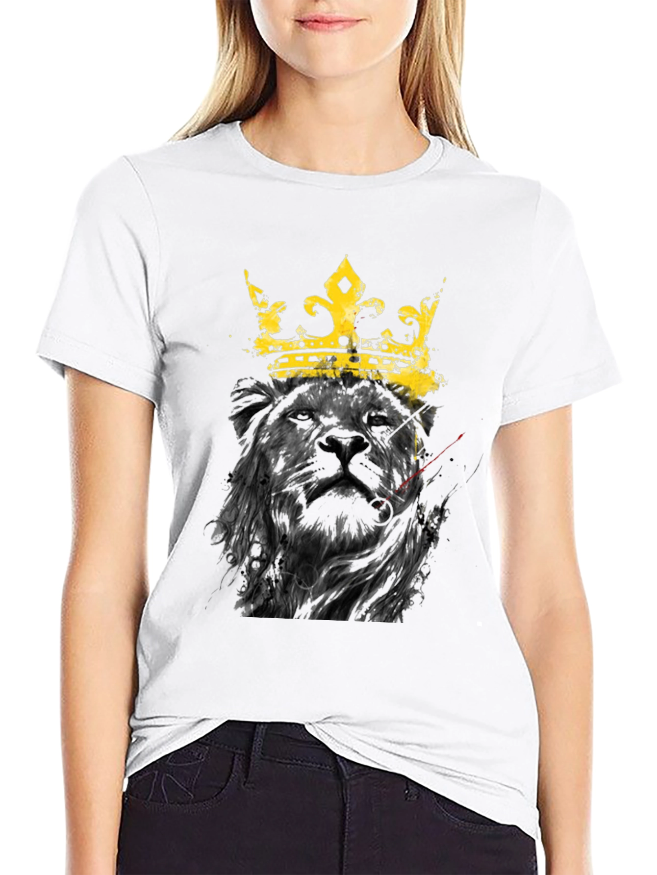 Lion King Graphic Tee - Black T-Shirt
