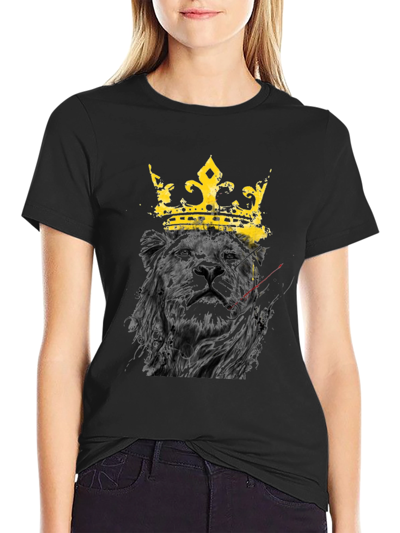 Lion King Graphic Tee - Black T-Shirt