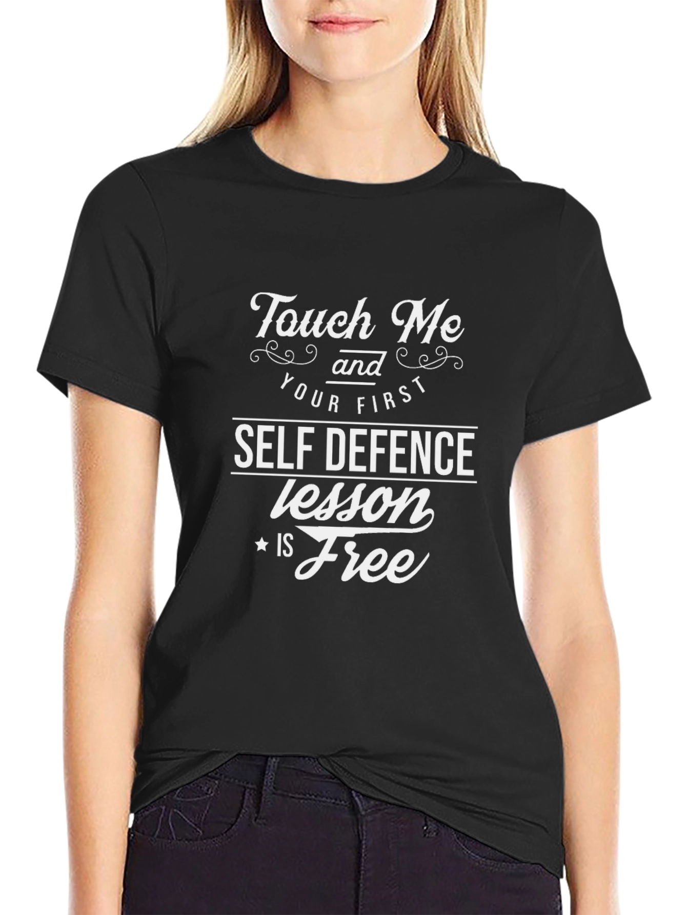 Touch Me Funny Self Defence Lesson T-Shirt