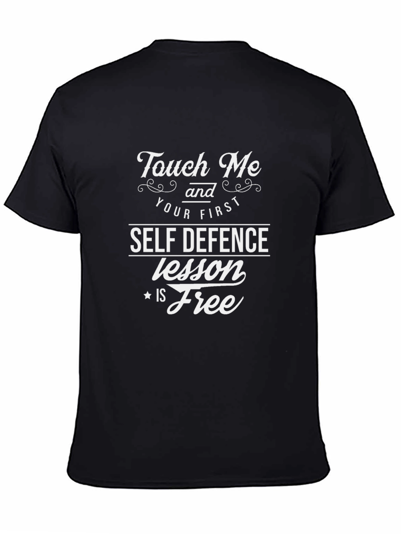 Touch Me Funny Self Defence Lesson T-Shirt