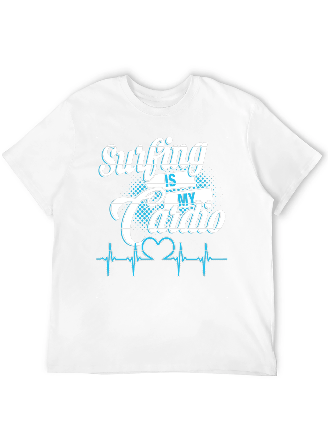 Surfing is My Cardio Graphic T-Shirt