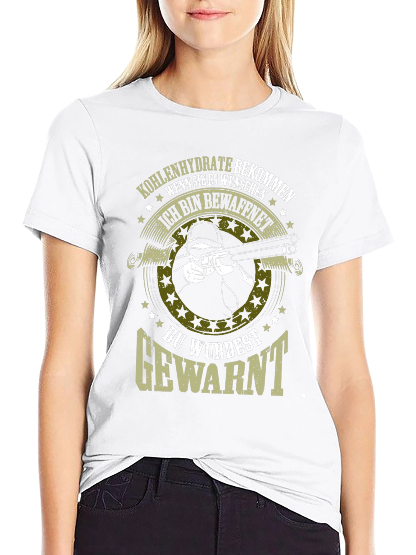 Armed T-Shirt: Kohlenhydrate Bekommen