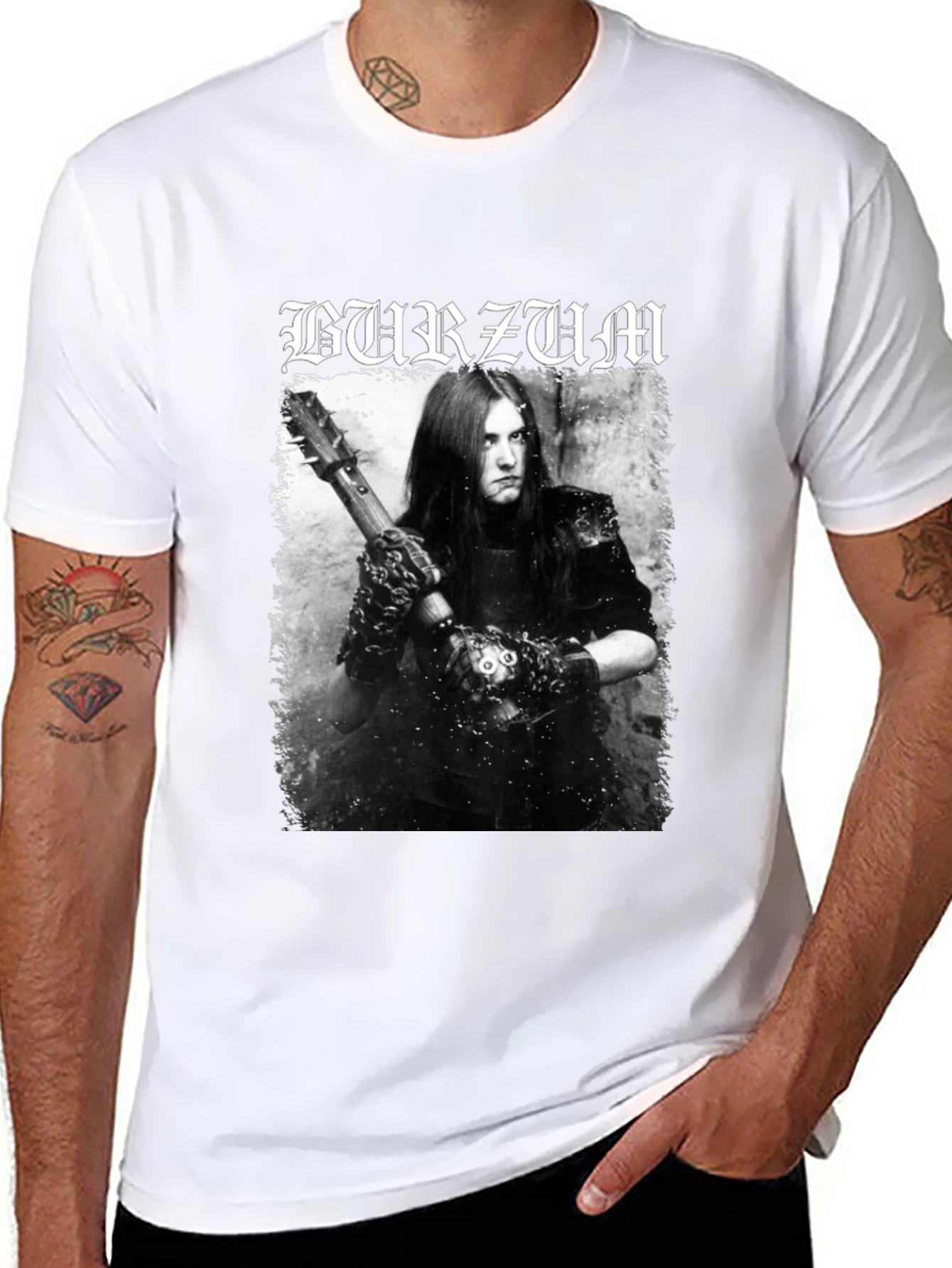 Burzum Band T-Shirt - Black Metal Music Tee