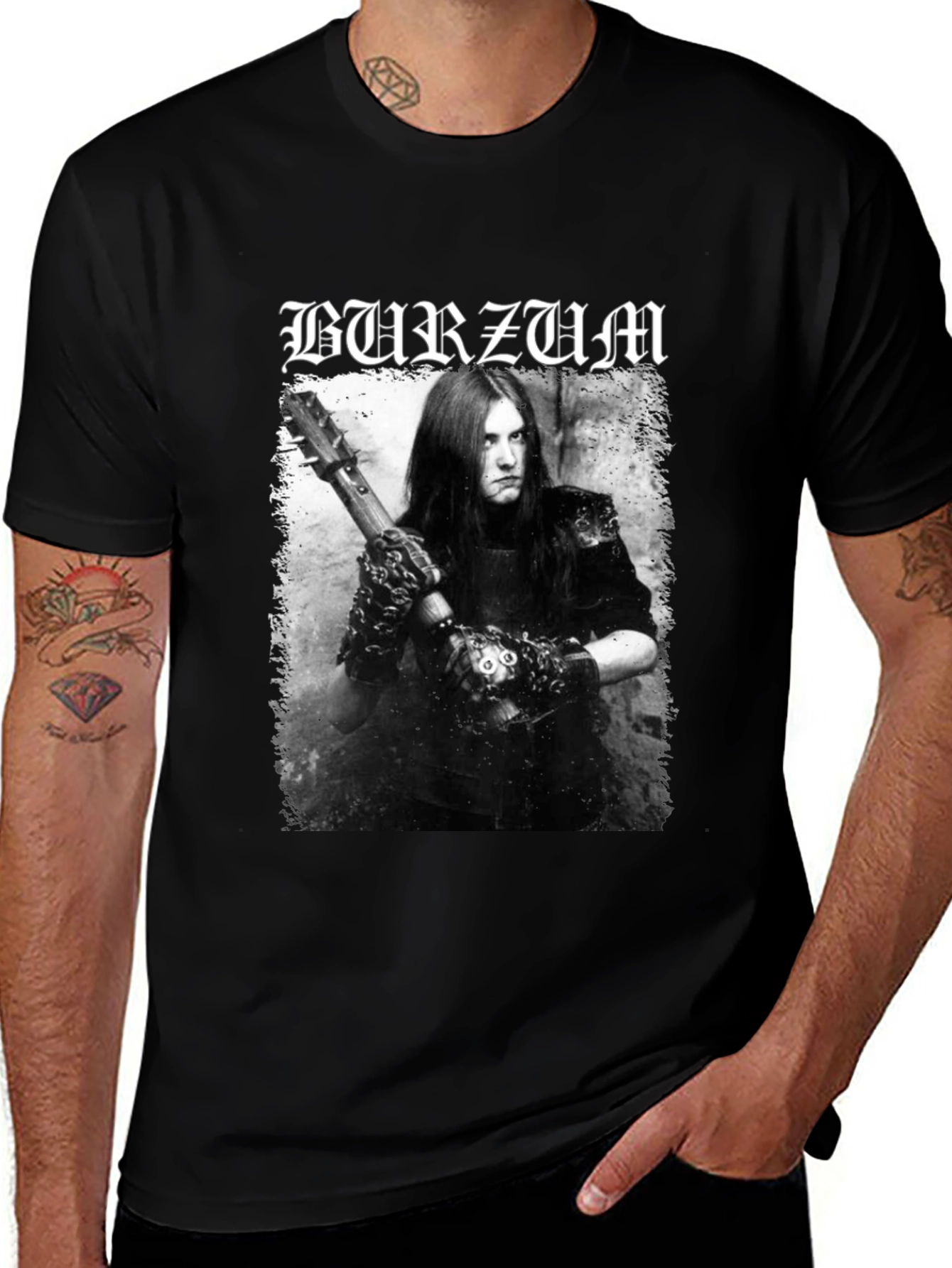 Burzum Band T-Shirt - Black Metal Music Tee