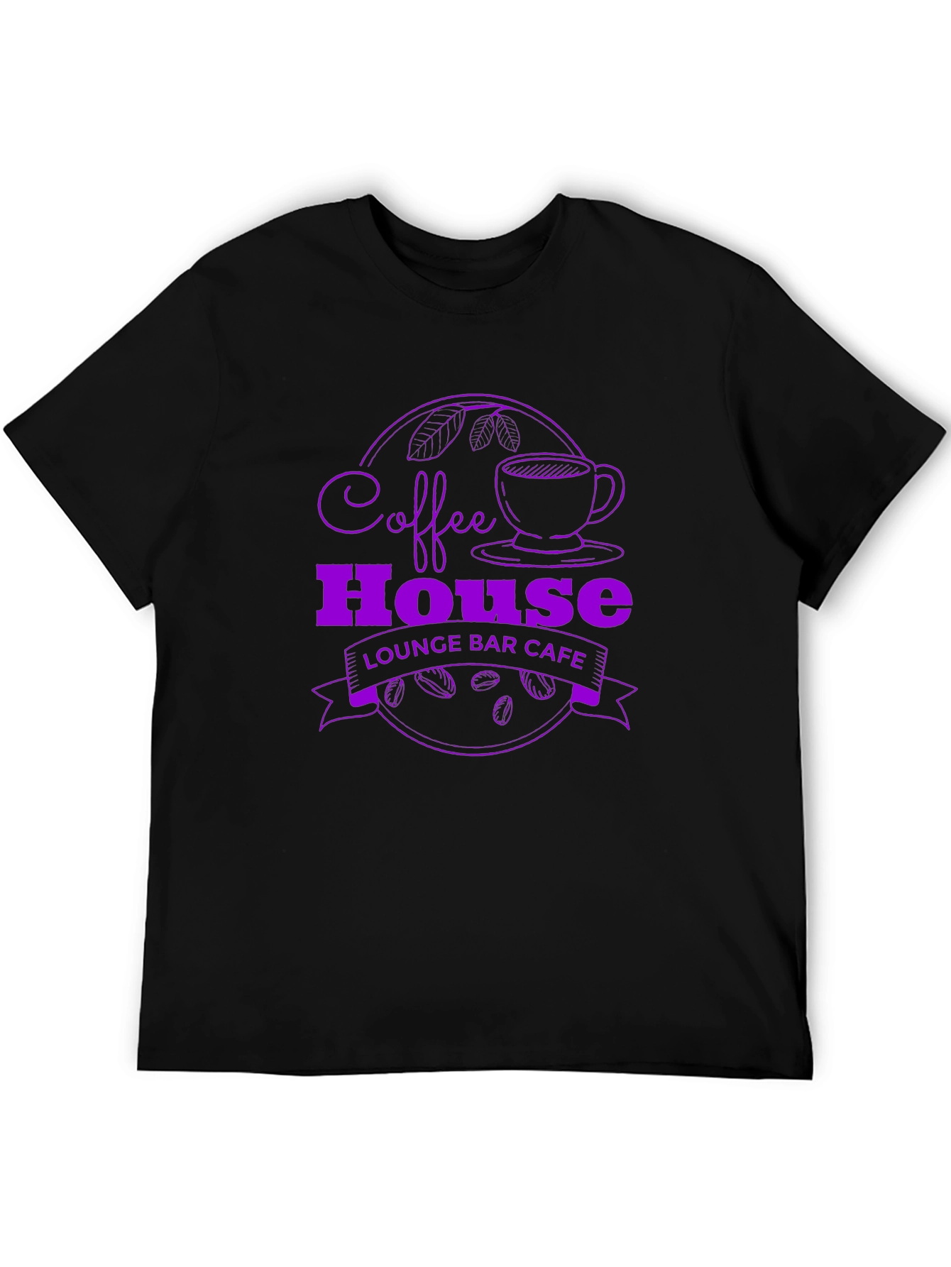 Coffee House Lounge T-Shirt Cafe Design