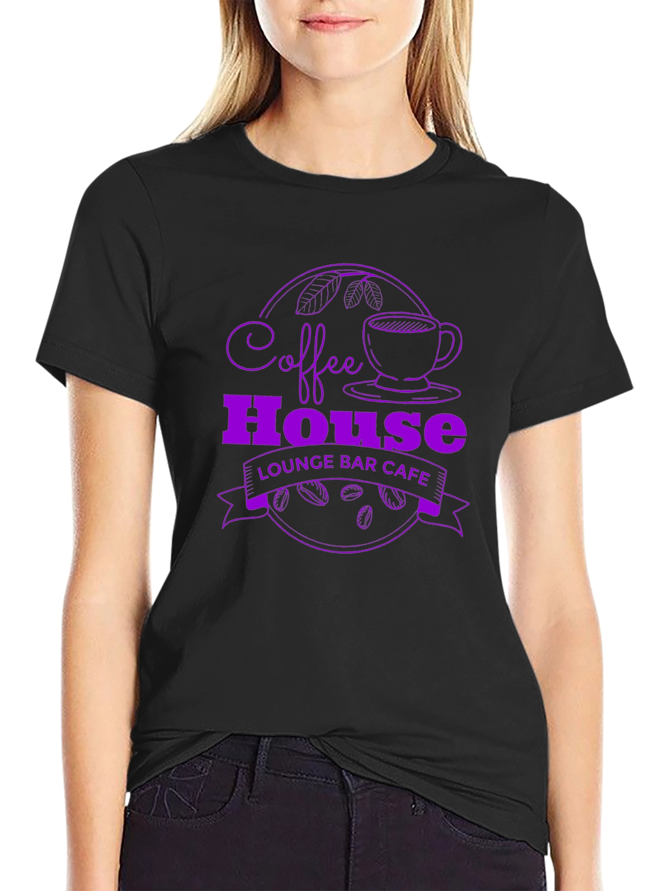 Coffee House Lounge T-Shirt Cafe Design