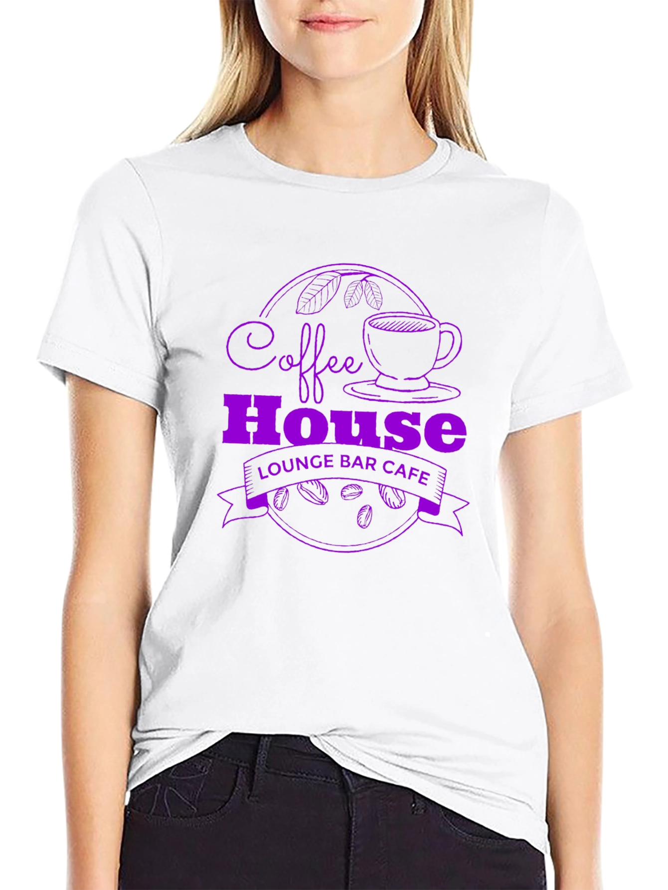 Coffee House Lounge T-Shirt Cafe Design