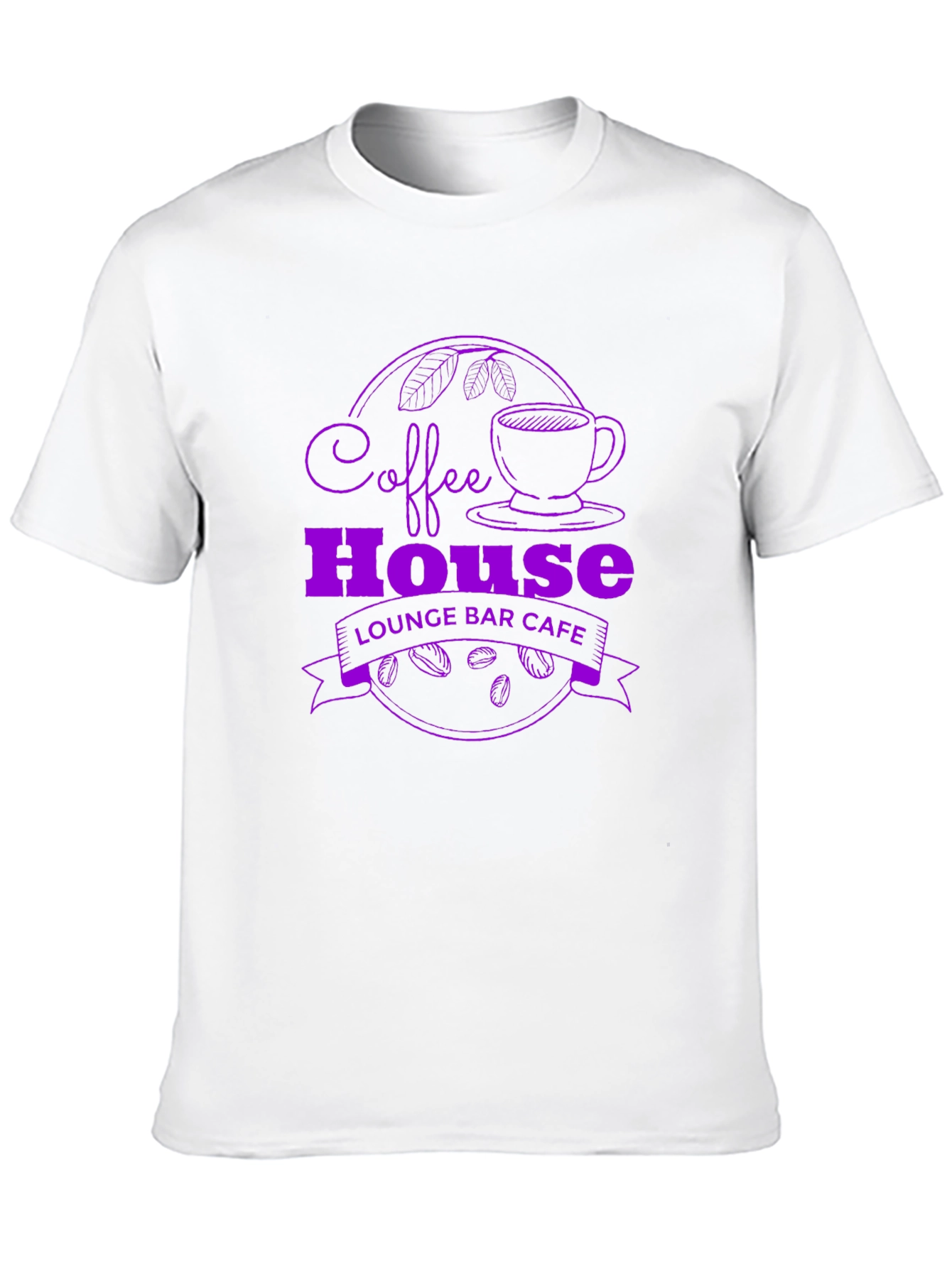 Coffee House Lounge T-Shirt Cafe Design