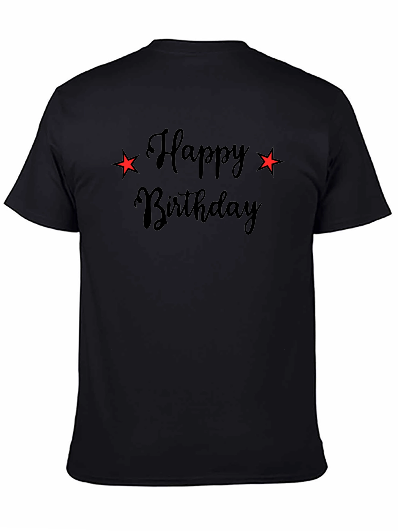 Happy Birthday T-Shirt: Starry Celebration Tee
