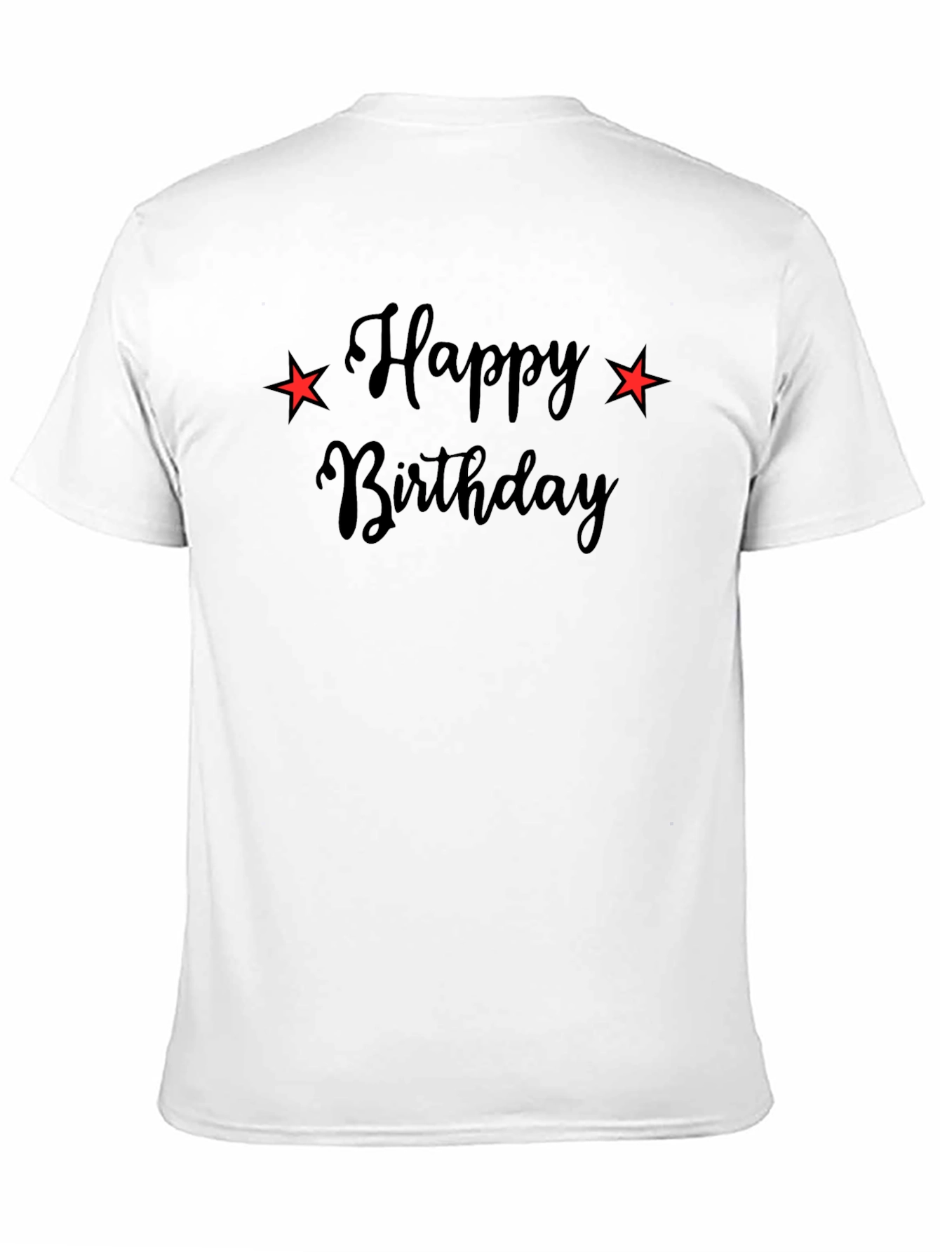 Happy Birthday T-Shirt: Starry Celebration Tee