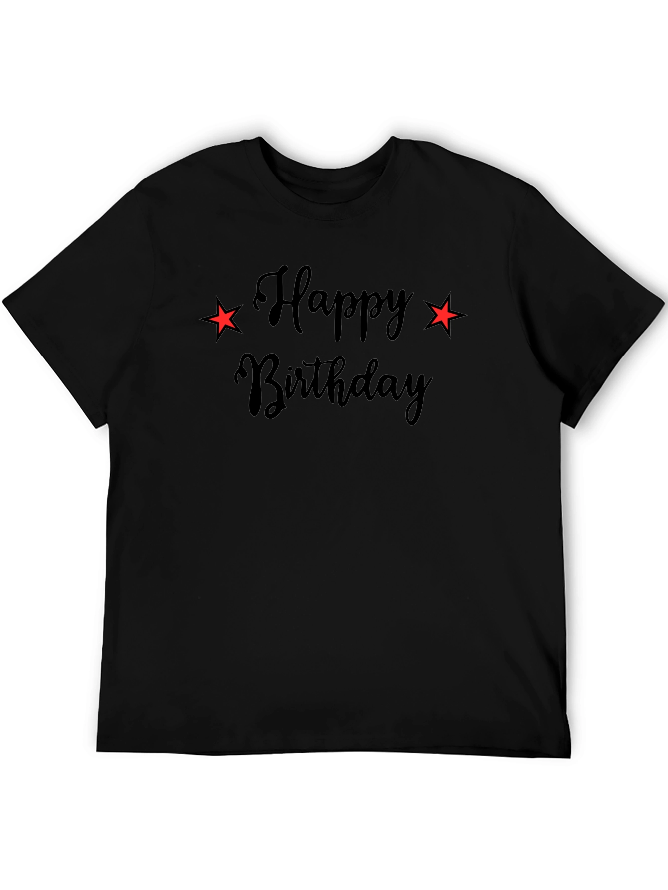 Happy Birthday T-Shirt: Starry Celebration Tee