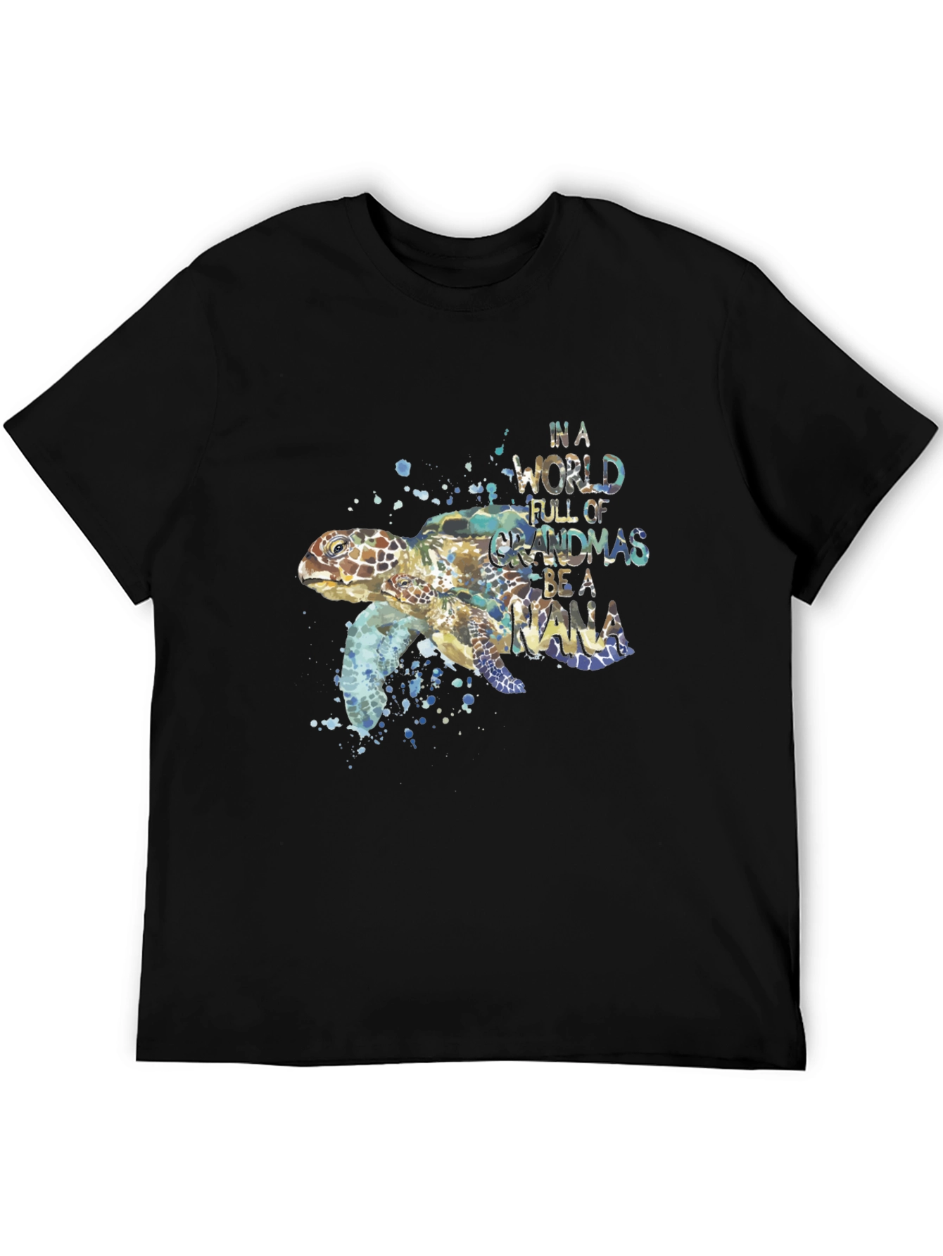 Turtle Nana Graphic T-Shirt