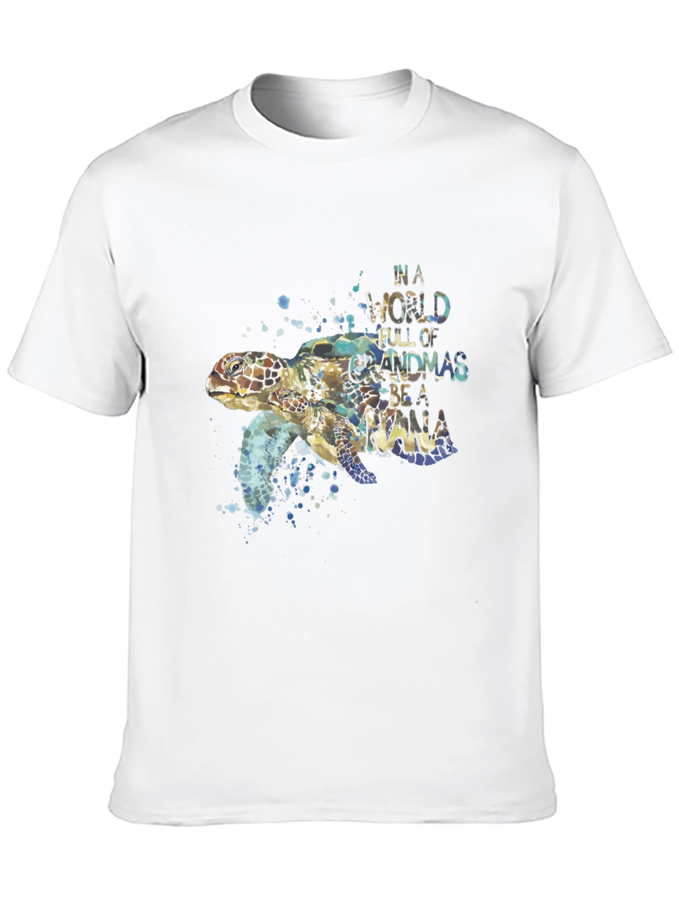 Turtle Nana Graphic T-Shirt