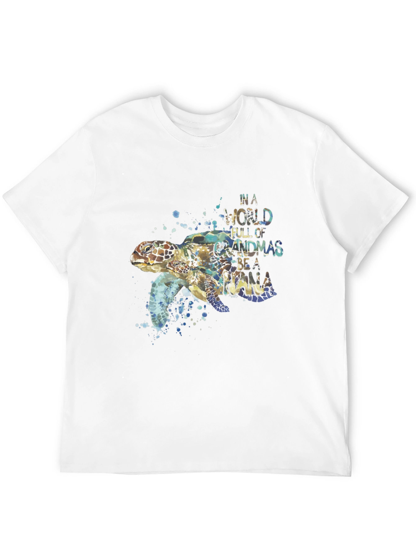 Turtle Nana Graphic T-Shirt