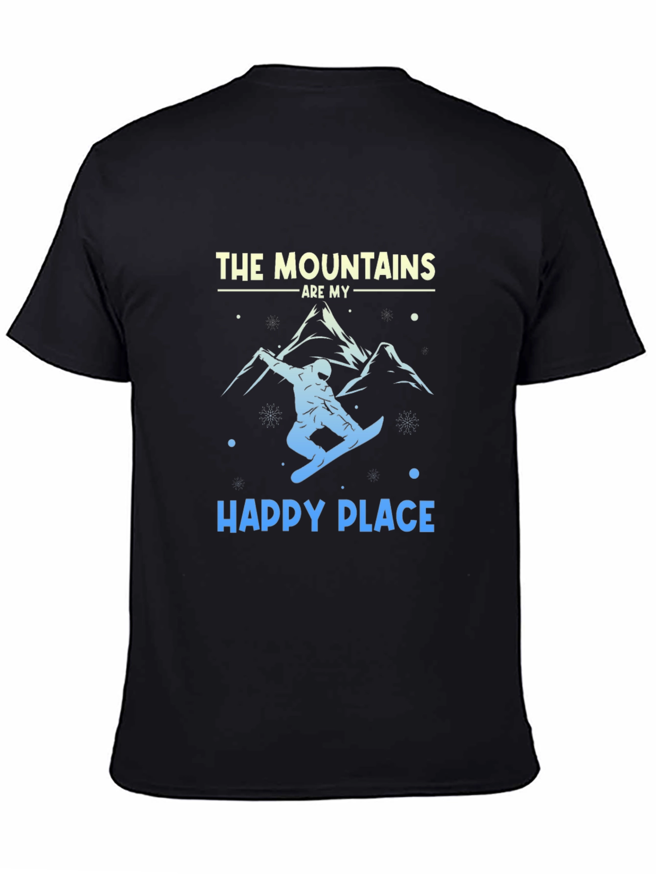 Mountains Are My Happy Place T-Shirt