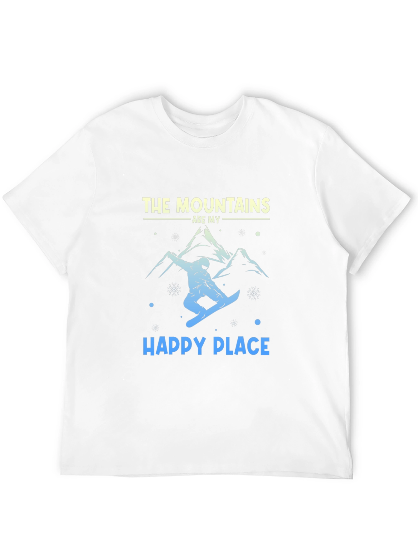 Mountains Are My Happy Place T-Shirt