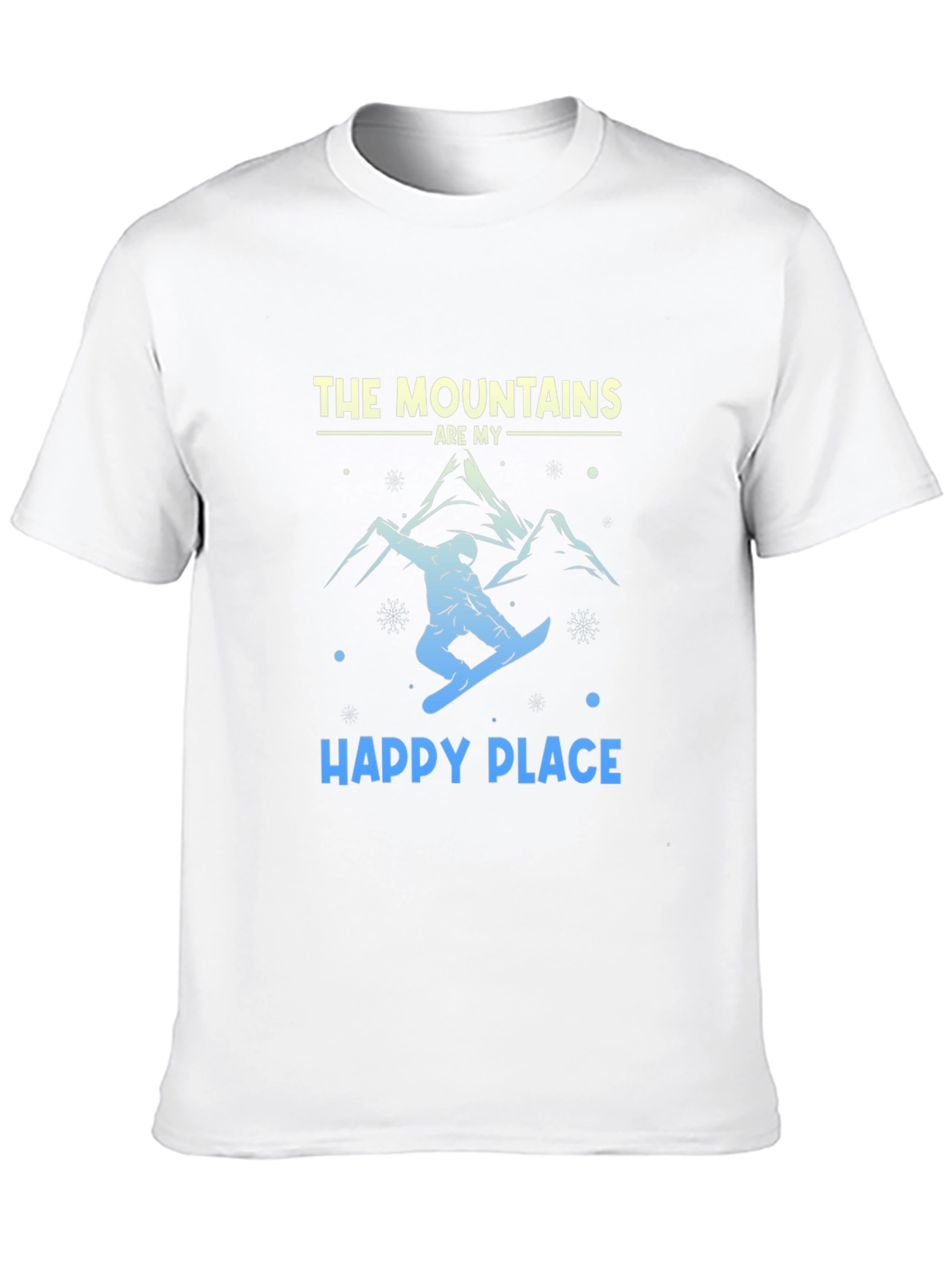 Mountains Are My Happy Place T-Shirt