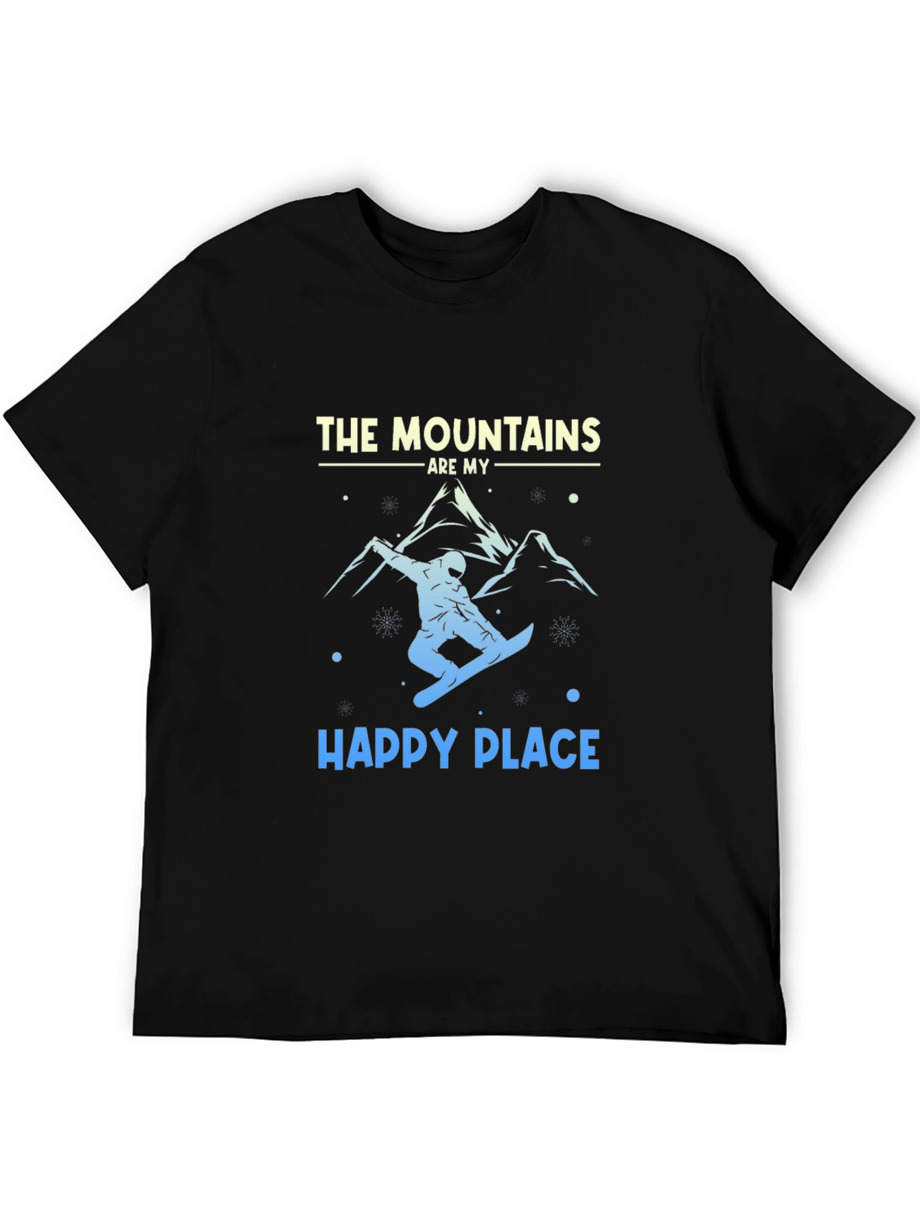 Mountains Are My Happy Place T-Shirt