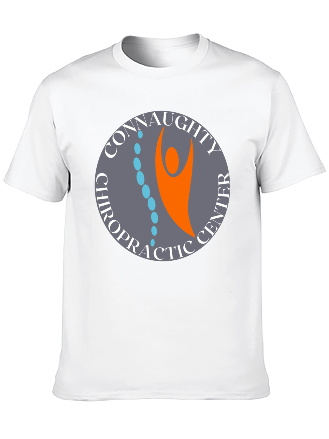 Connaughty Chiropractic Center Black T-Shirt