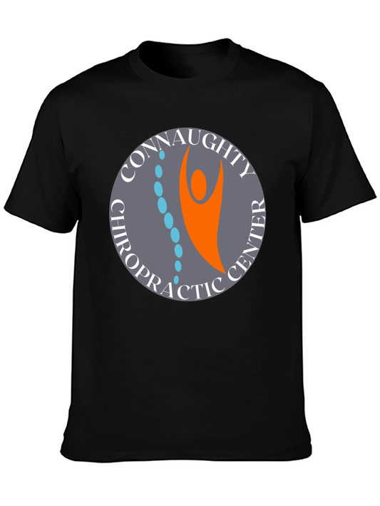 Connaughty Chiropractic Center Black T-Shirt