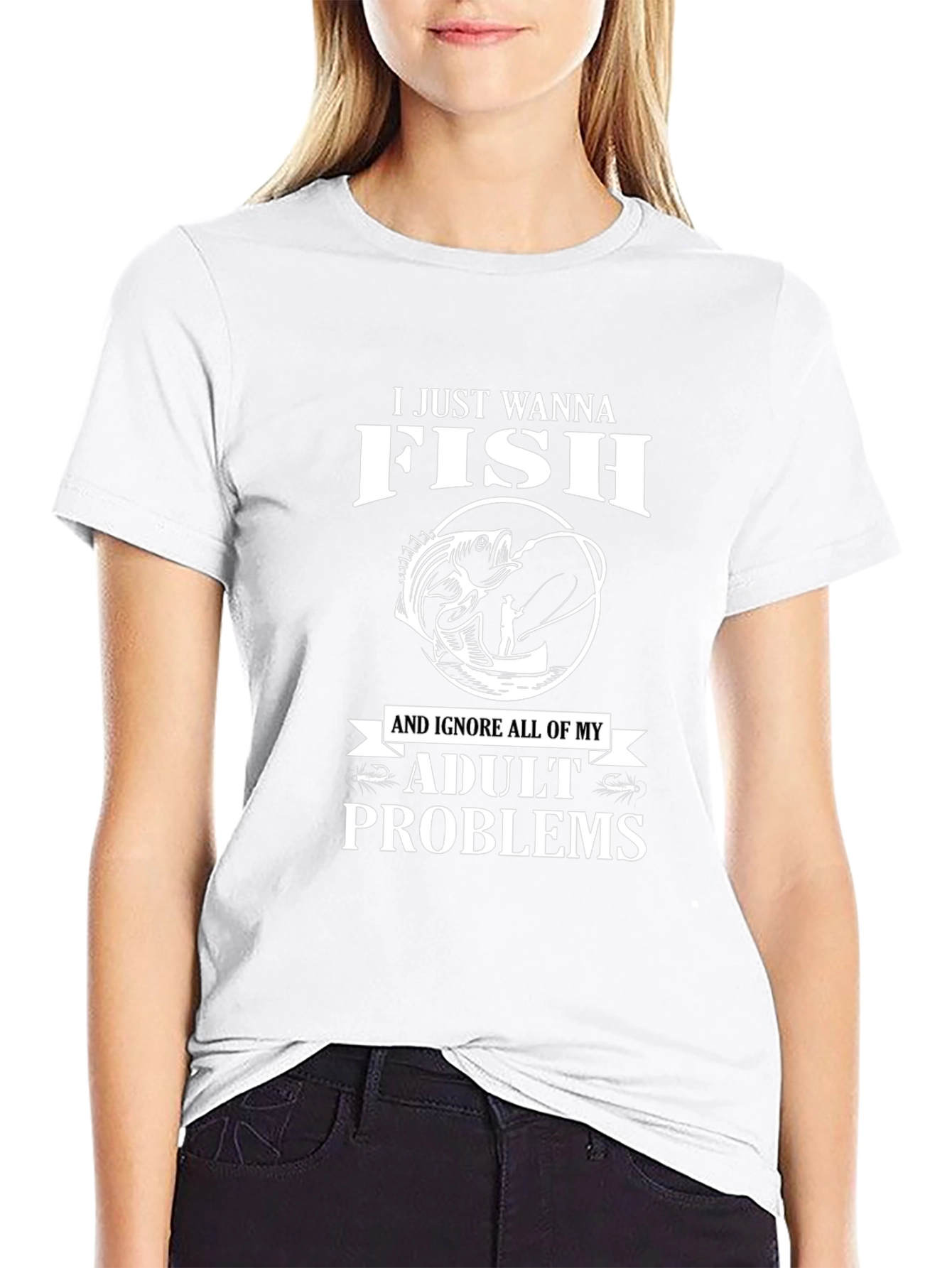 Funny Fishing T-Shirt - Adult Problems