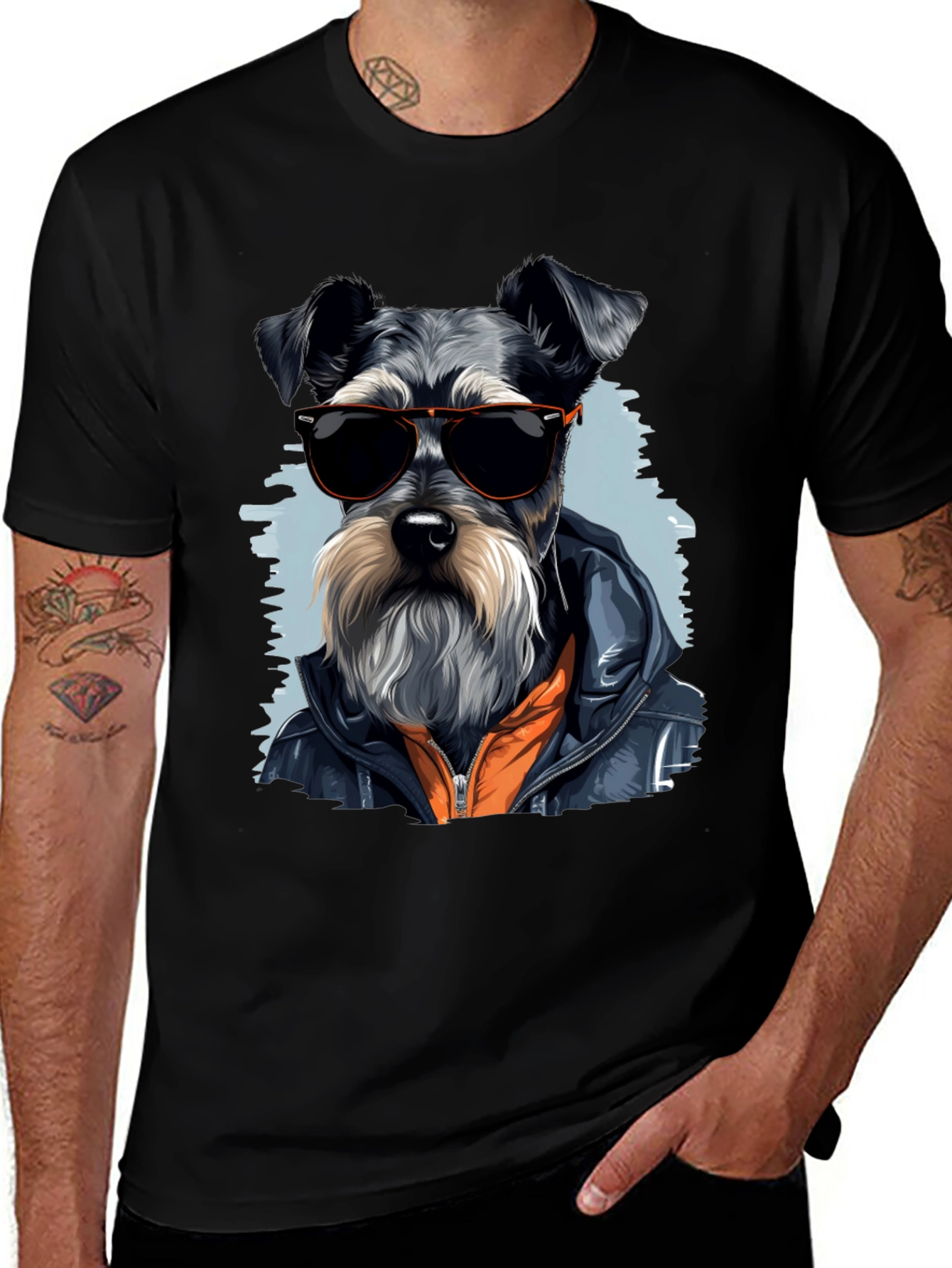 Cool Dog T-Shirt - Stylish Pup Design