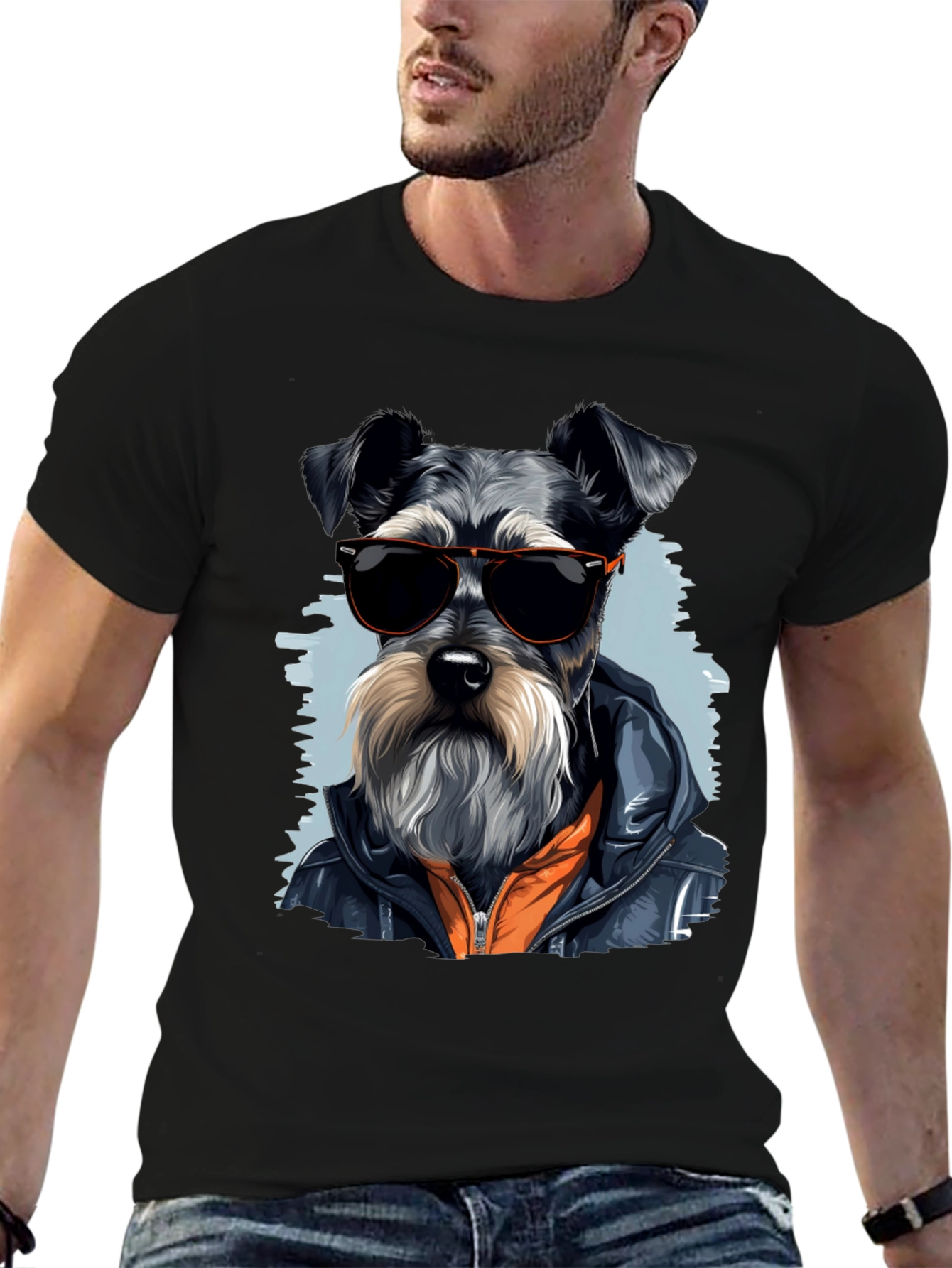 Cool Dog T-Shirt - Stylish Pup Design