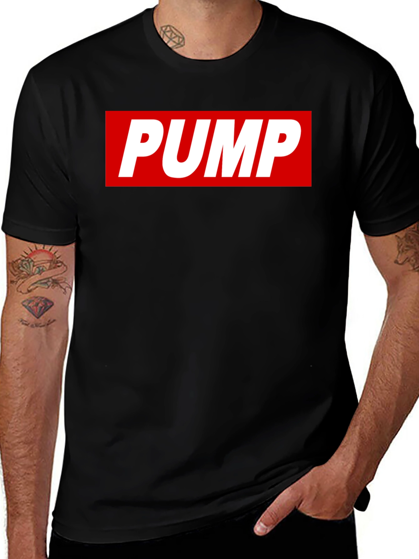 PUMP Logo T-Shirt - Bold Graphic Tee