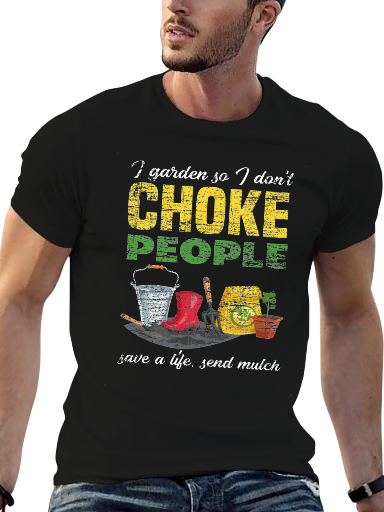 Garden Dont Choke People T-Shirt