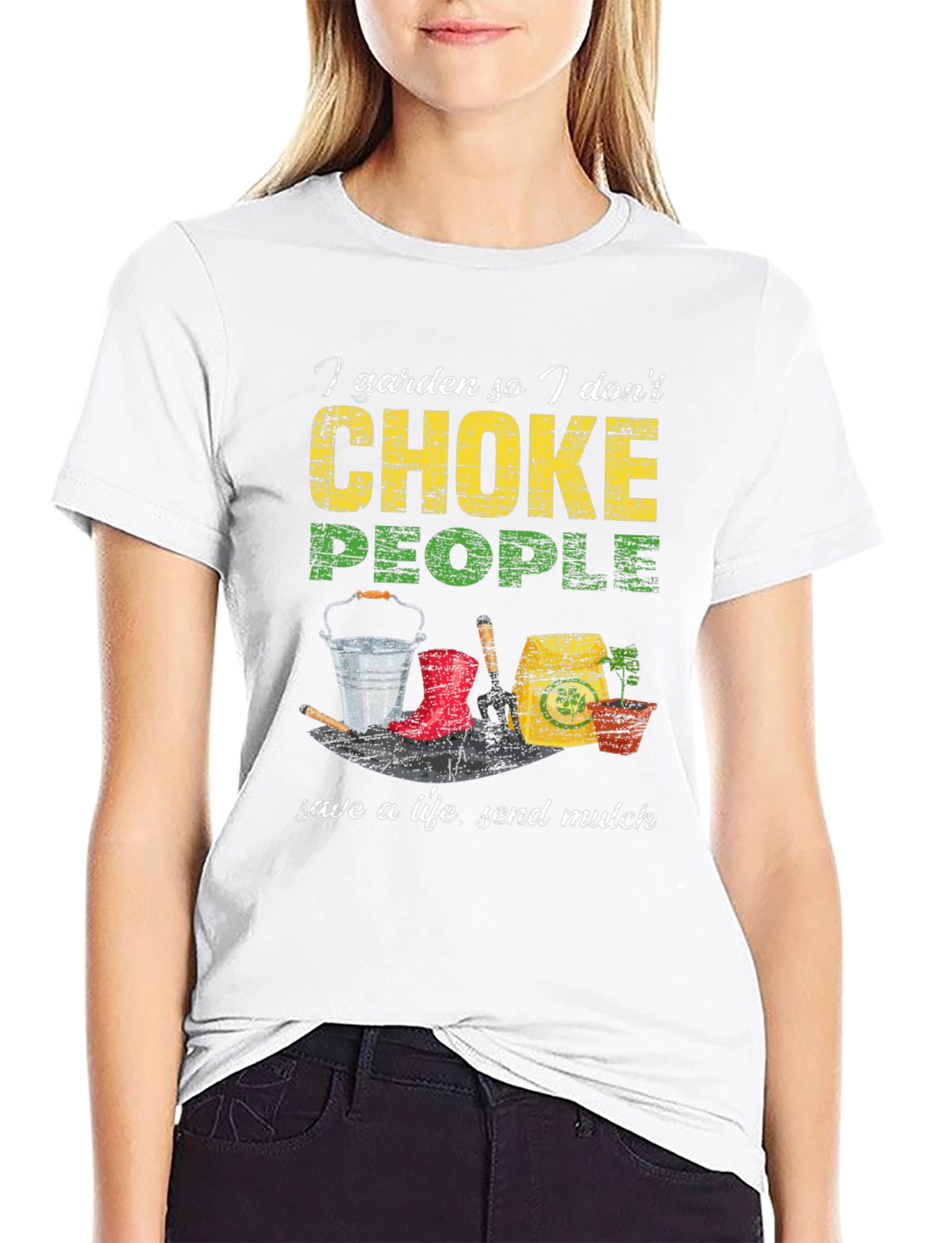 Garden Dont Choke People T-Shirt