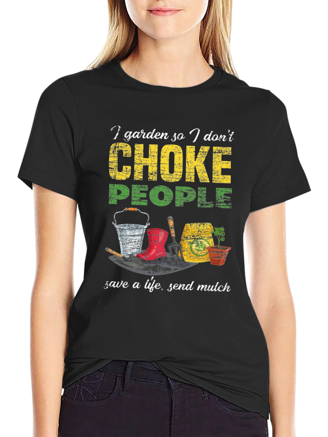 Garden Dont Choke People T-Shirt