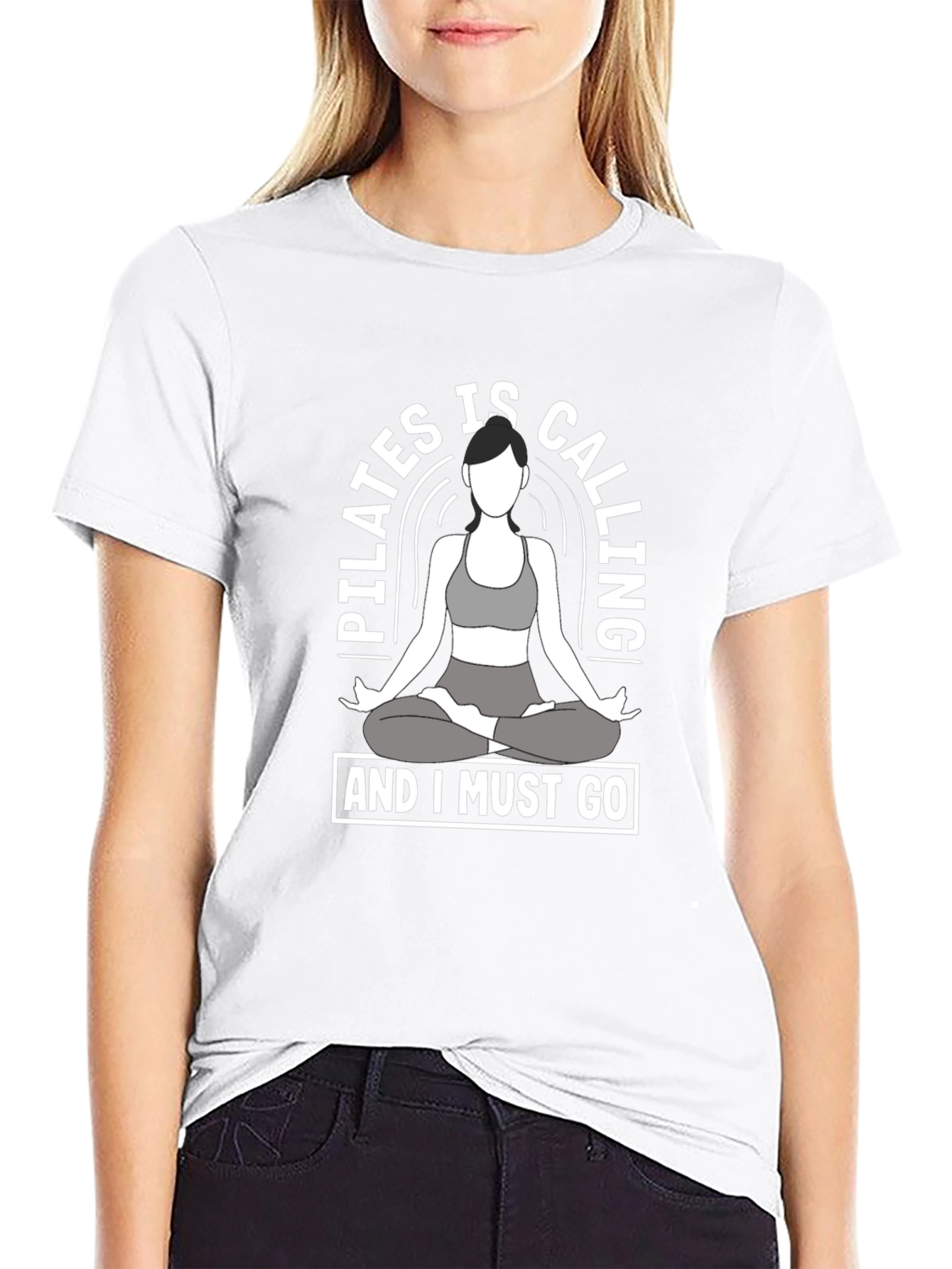 Pilates Calling T-Shirt - Meditation Yoga Tee