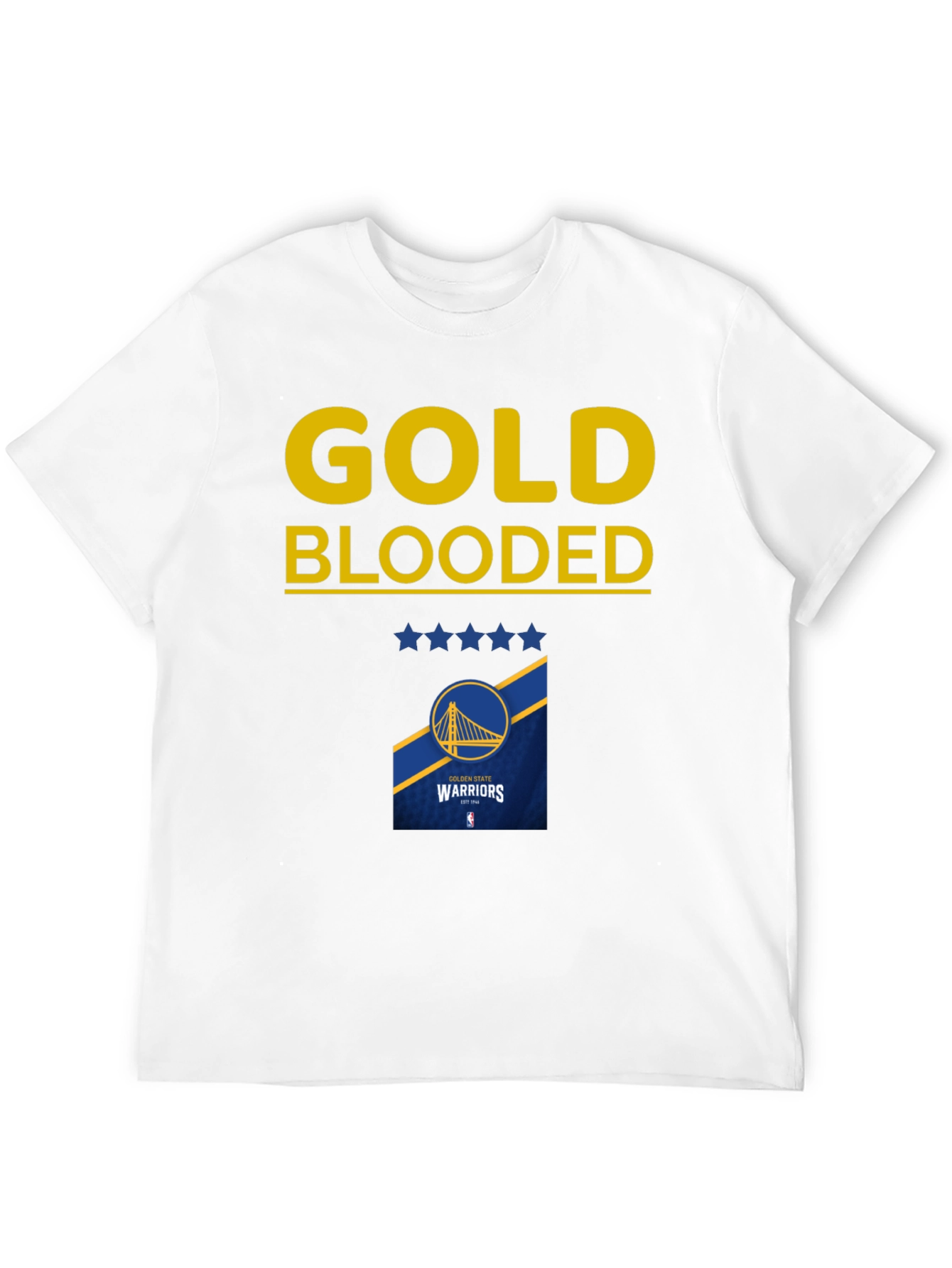 Golden State Warriors Gold Blooded T-Shirt