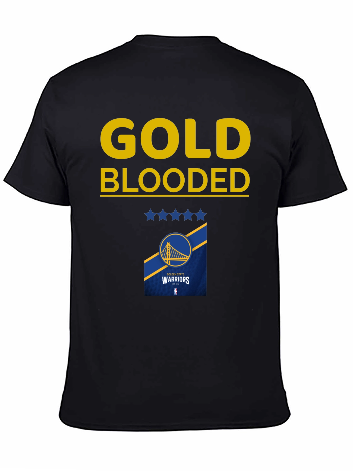 Golden State Warriors Gold Blooded T-Shirt
