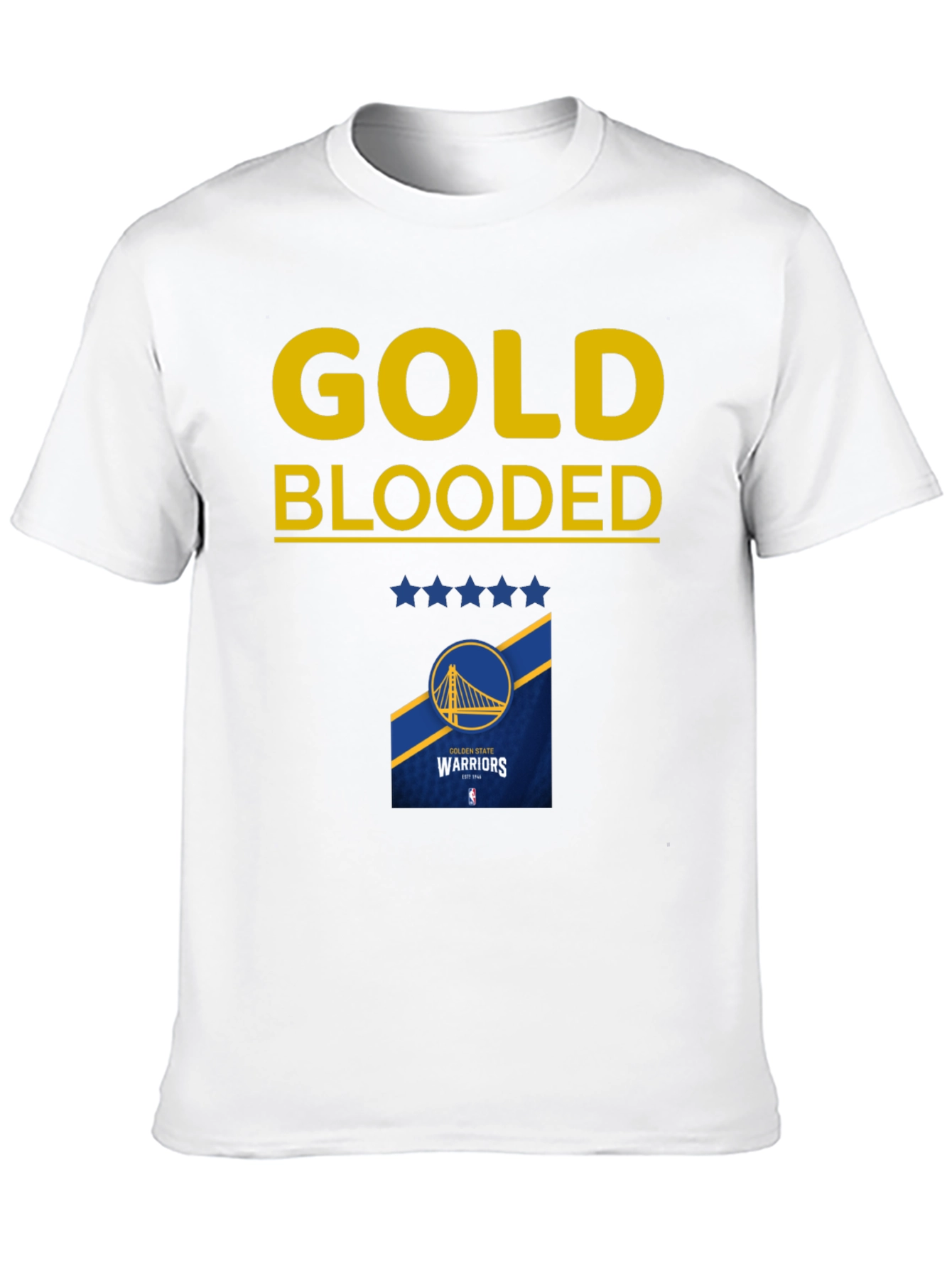 Golden State Warriors Gold Blooded T-Shirt
