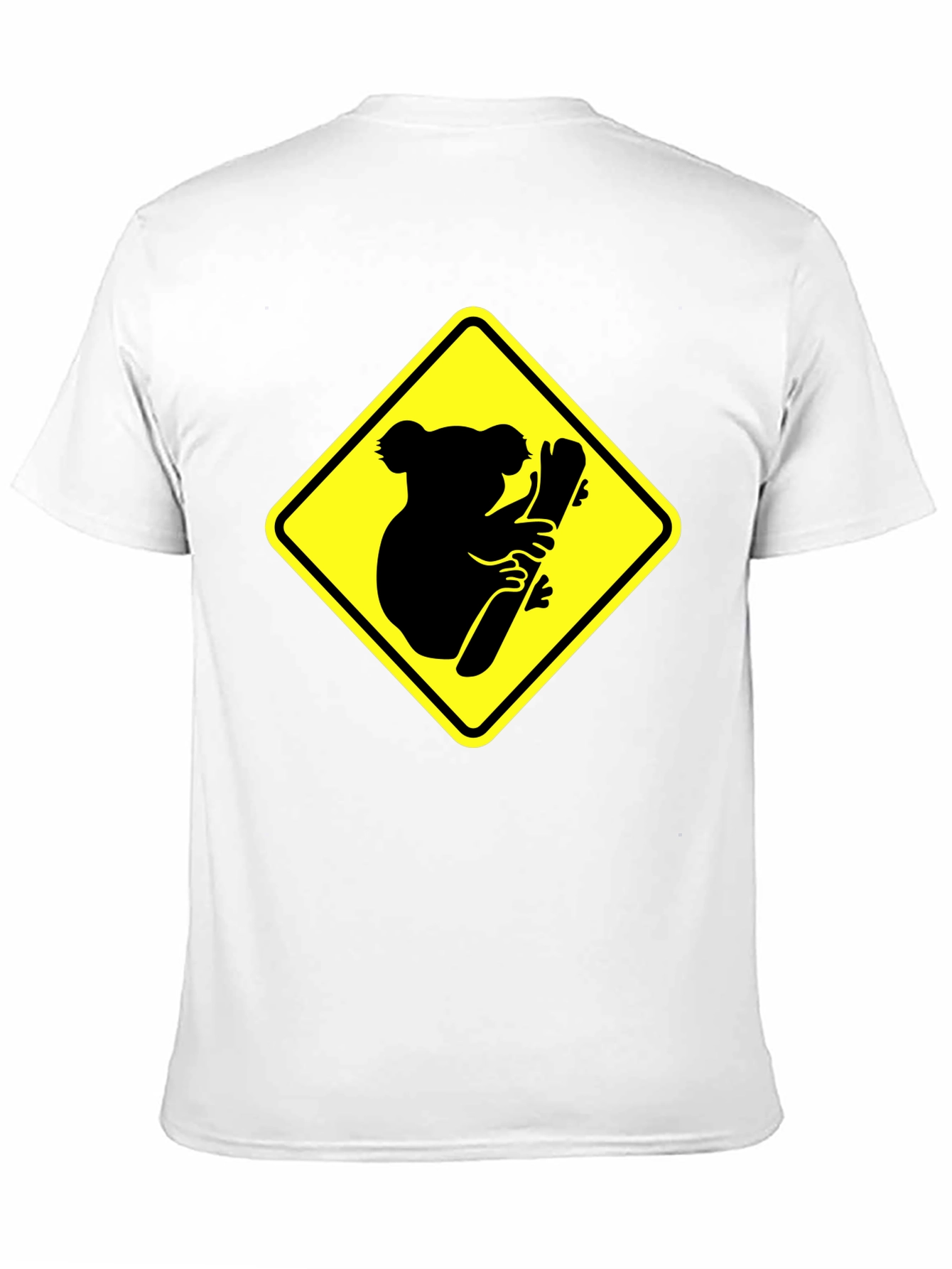 Koala Crossing Black Graphic Tee