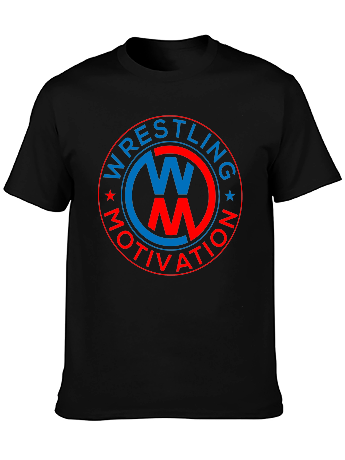 Wrestling Motivation T-Shirt - Black Graphic Tee