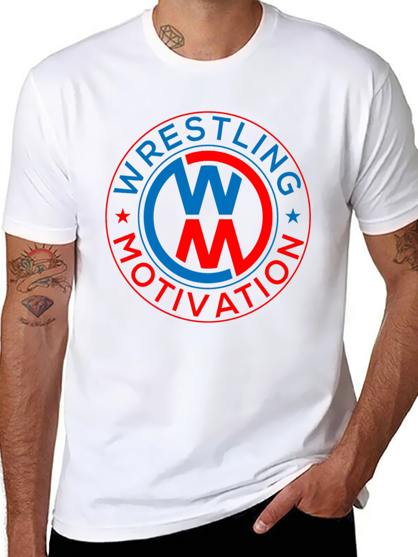 Wrestling Motivation T-Shirt - Black Graphic Tee