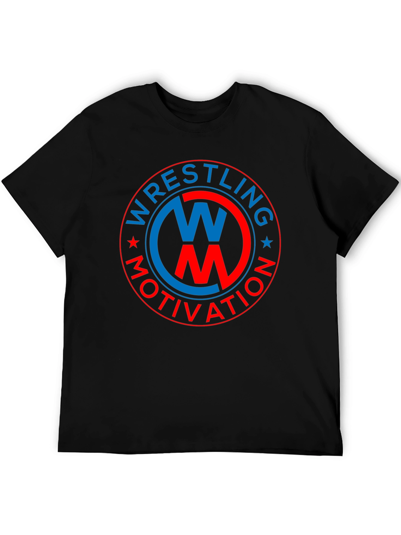Wrestling Motivation T-Shirt - Black Graphic Tee