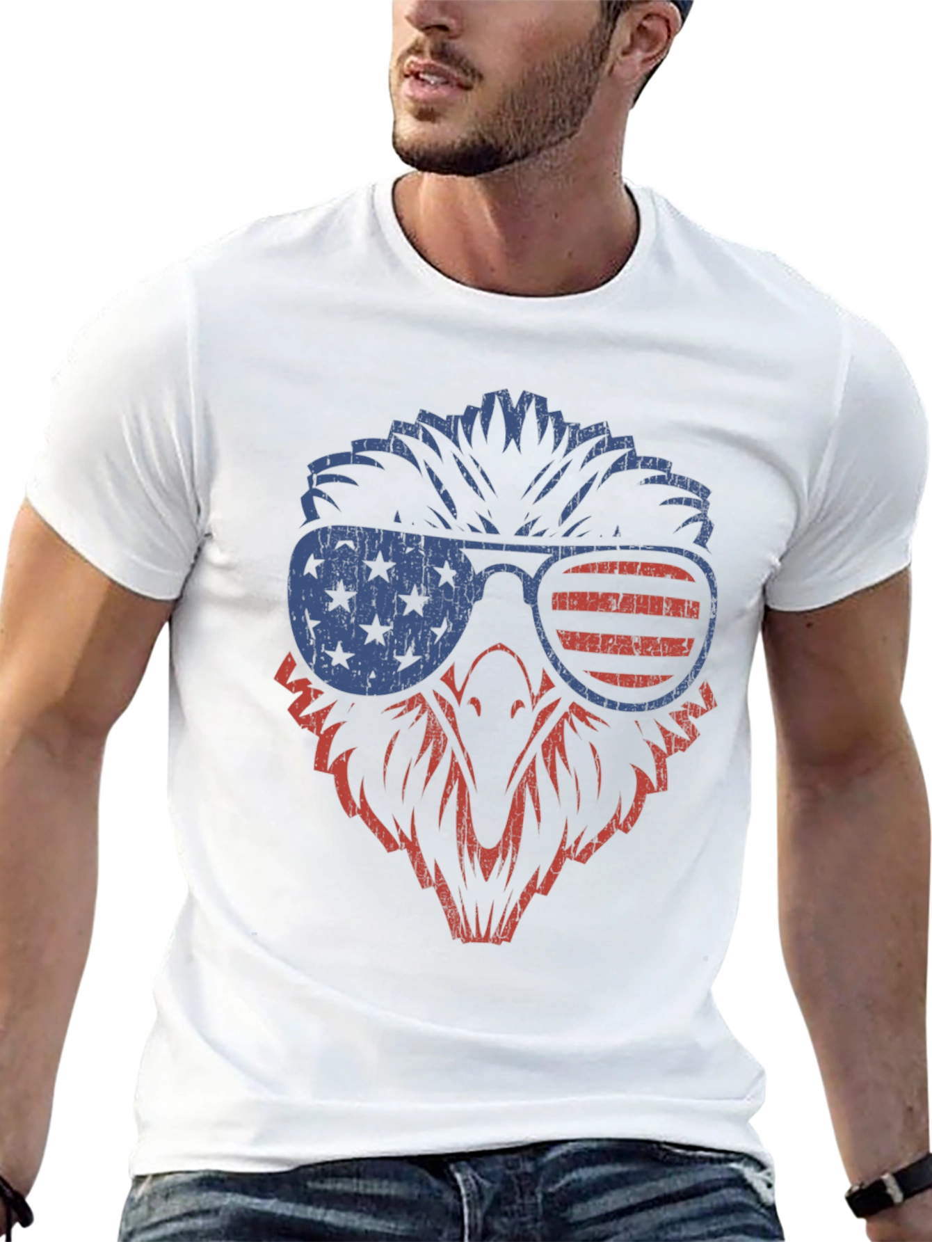 American Eagle Patriotic T-Shirt